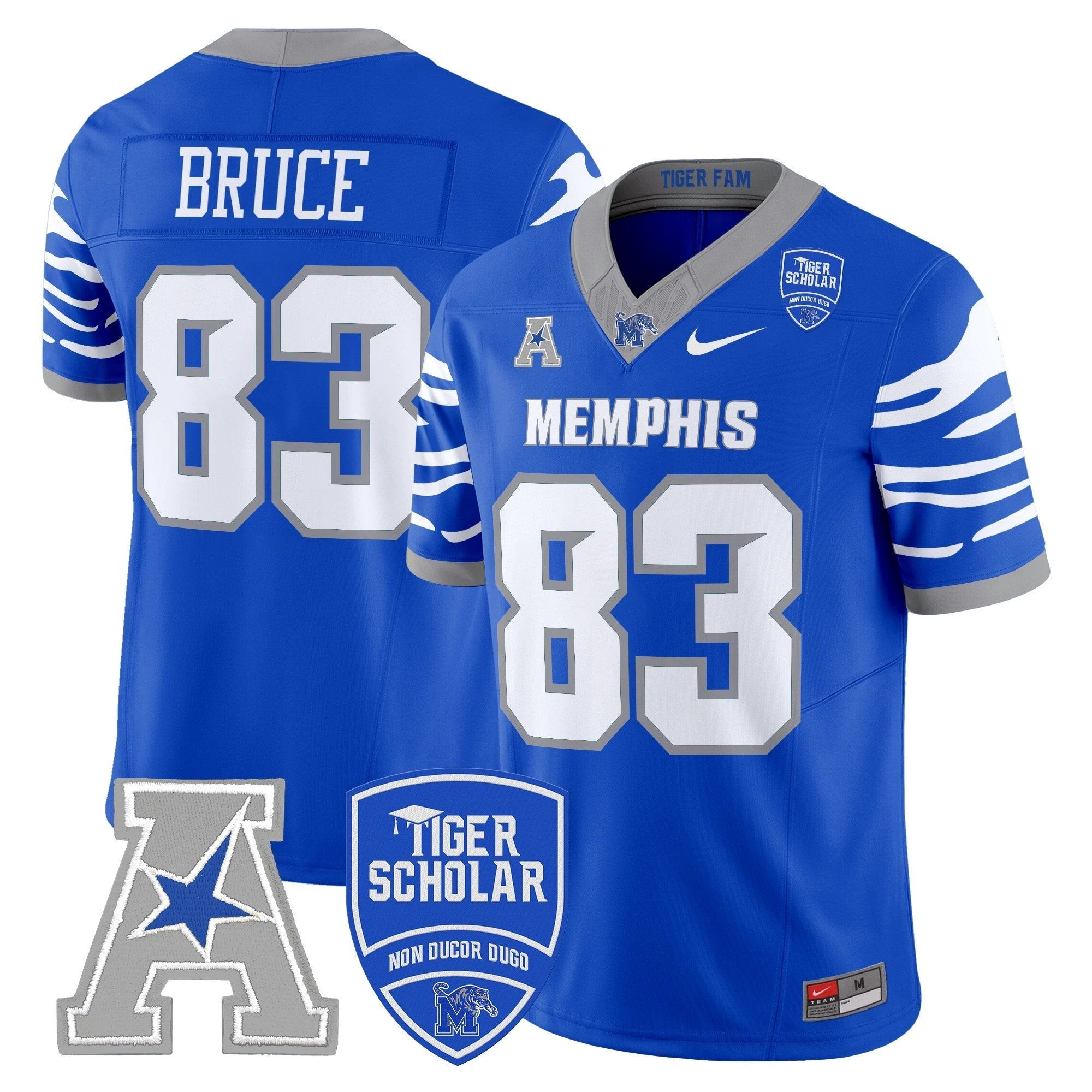 Memphis Tigers 2025 Vapor Limited Jersey - All Stitched by Memphis Tigers