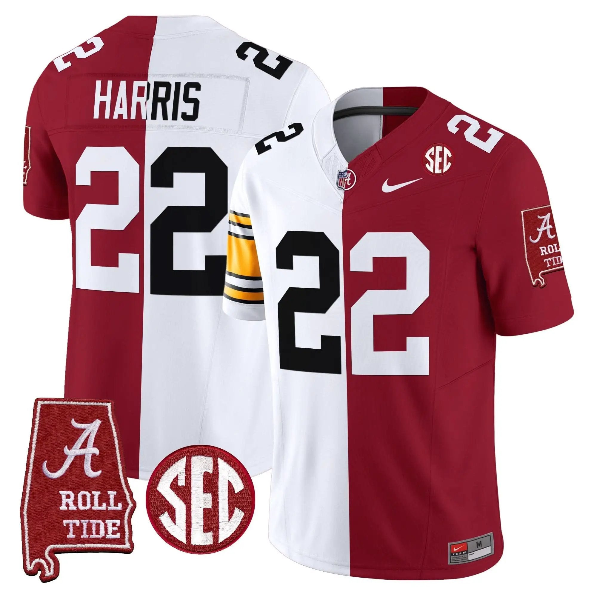 ACT Split Vapor Limited Jersey by Alabama Crimson Tide