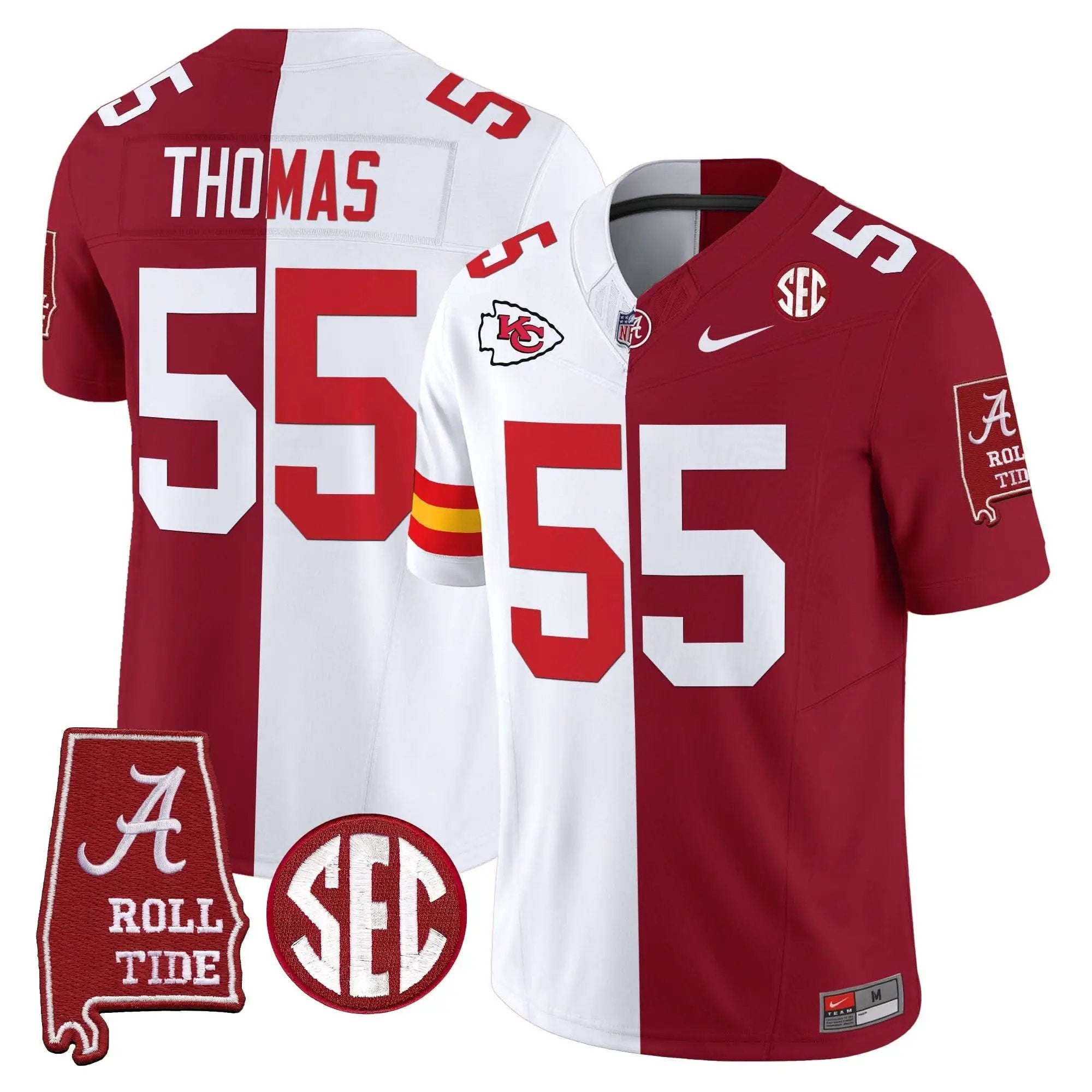 ACT Split Vapor Limited Jersey by Alabama Crimson Tide
