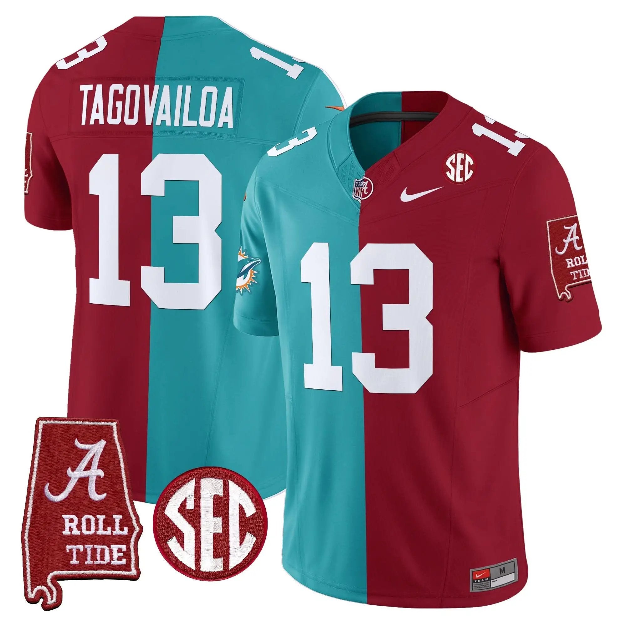 ACT Split Vapor Limited Jersey by Alabama Crimson Tide