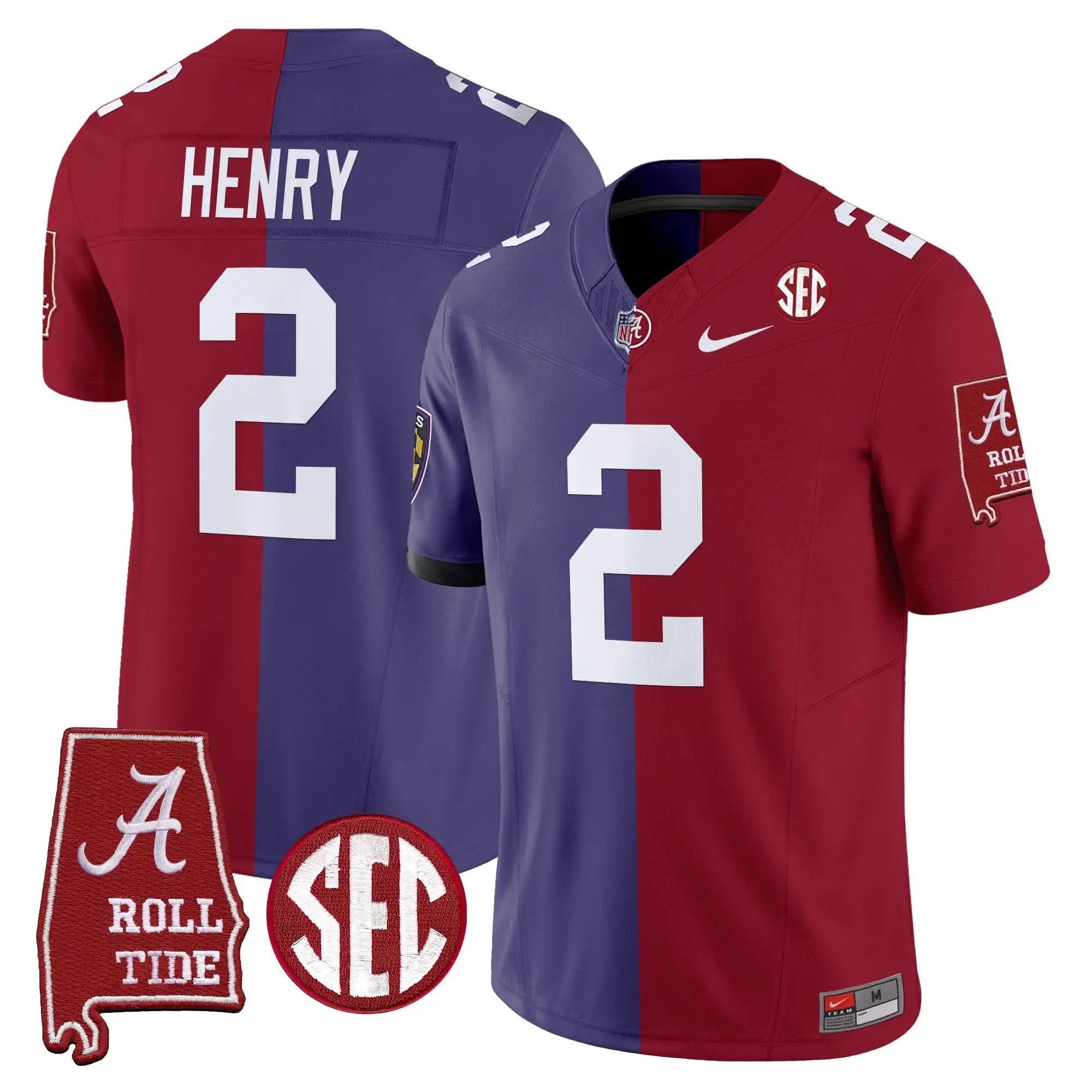 ACT Split Vapor Limited Jersey by Alabama Crimson Tide