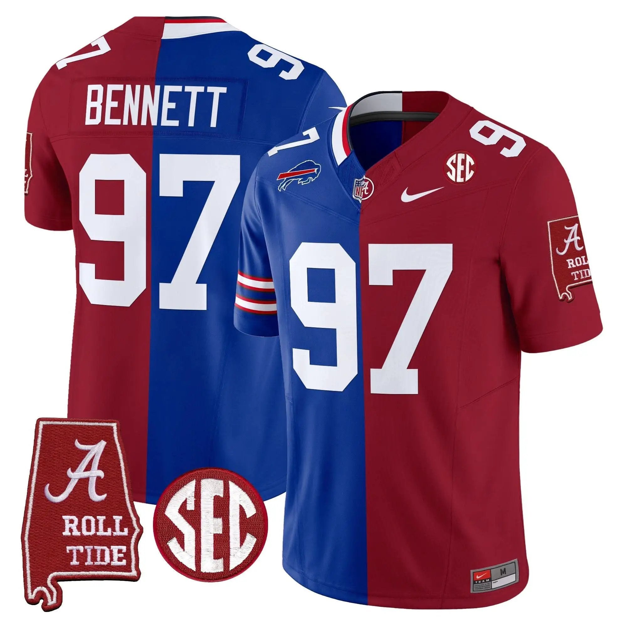 ACT Split Vapor Limited Jersey by Alabama Crimson Tide