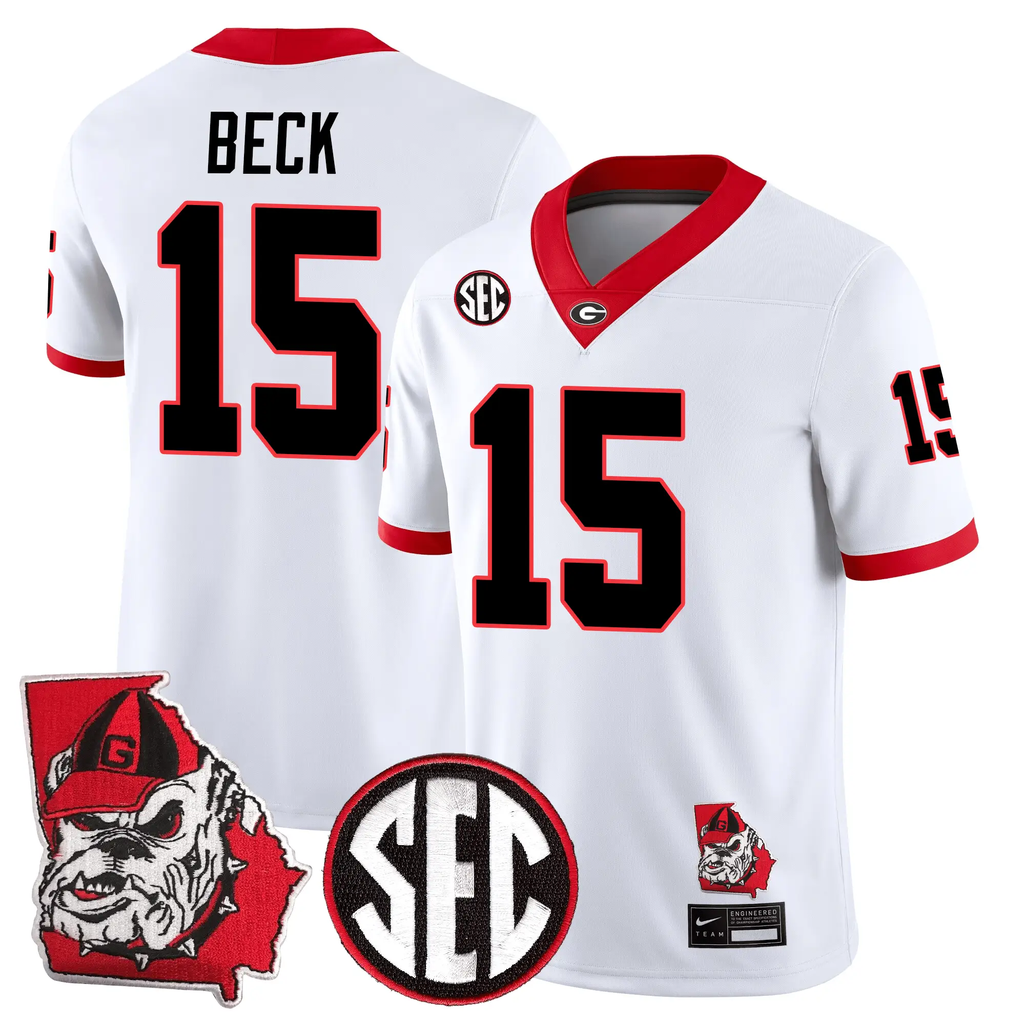 GB Football 24/25 Jersey - Georgia State Map Patch by Sundaygearus