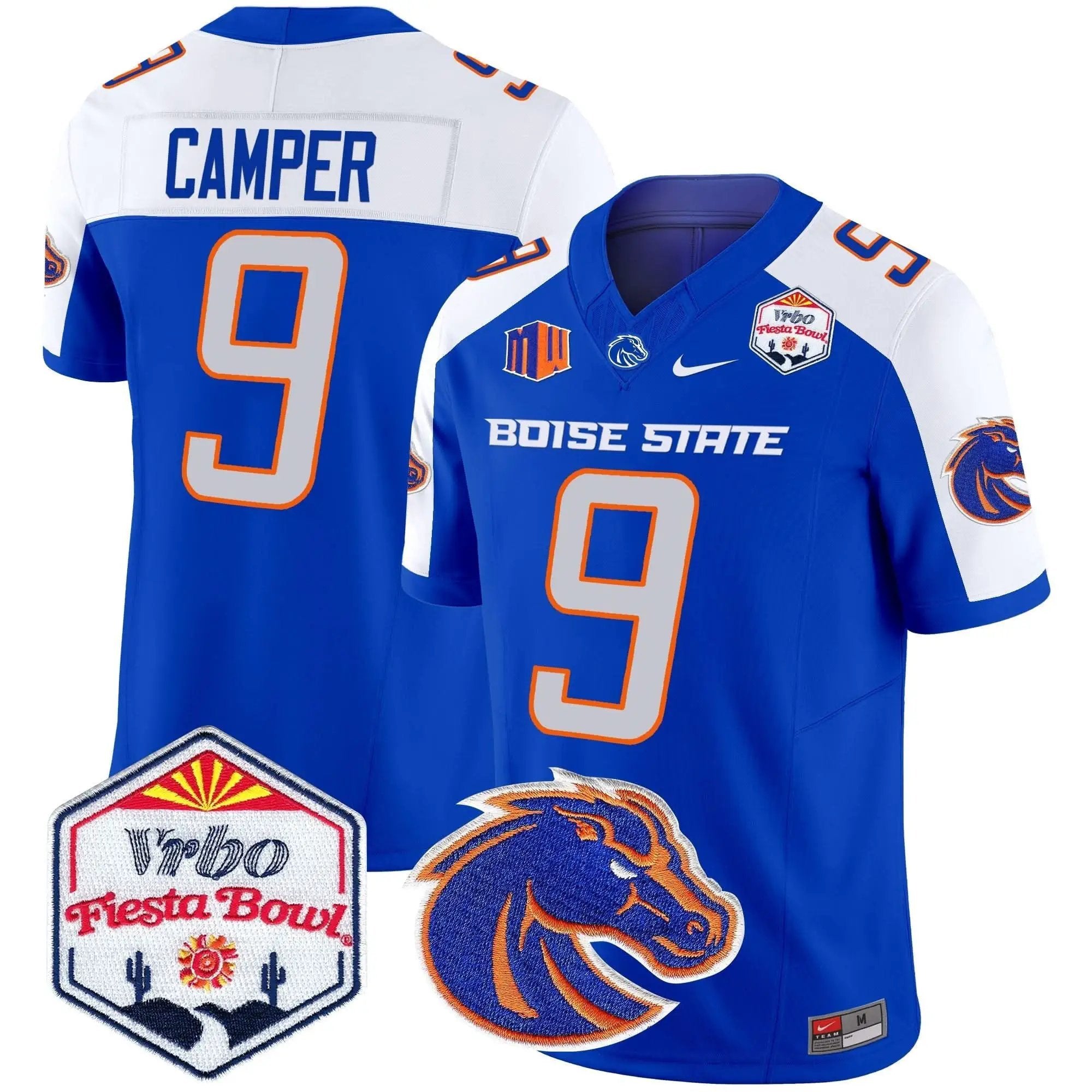 BSB 2025 The Fiesta Bowl Patch Vapor Limited Jersey by Boise State Broncos