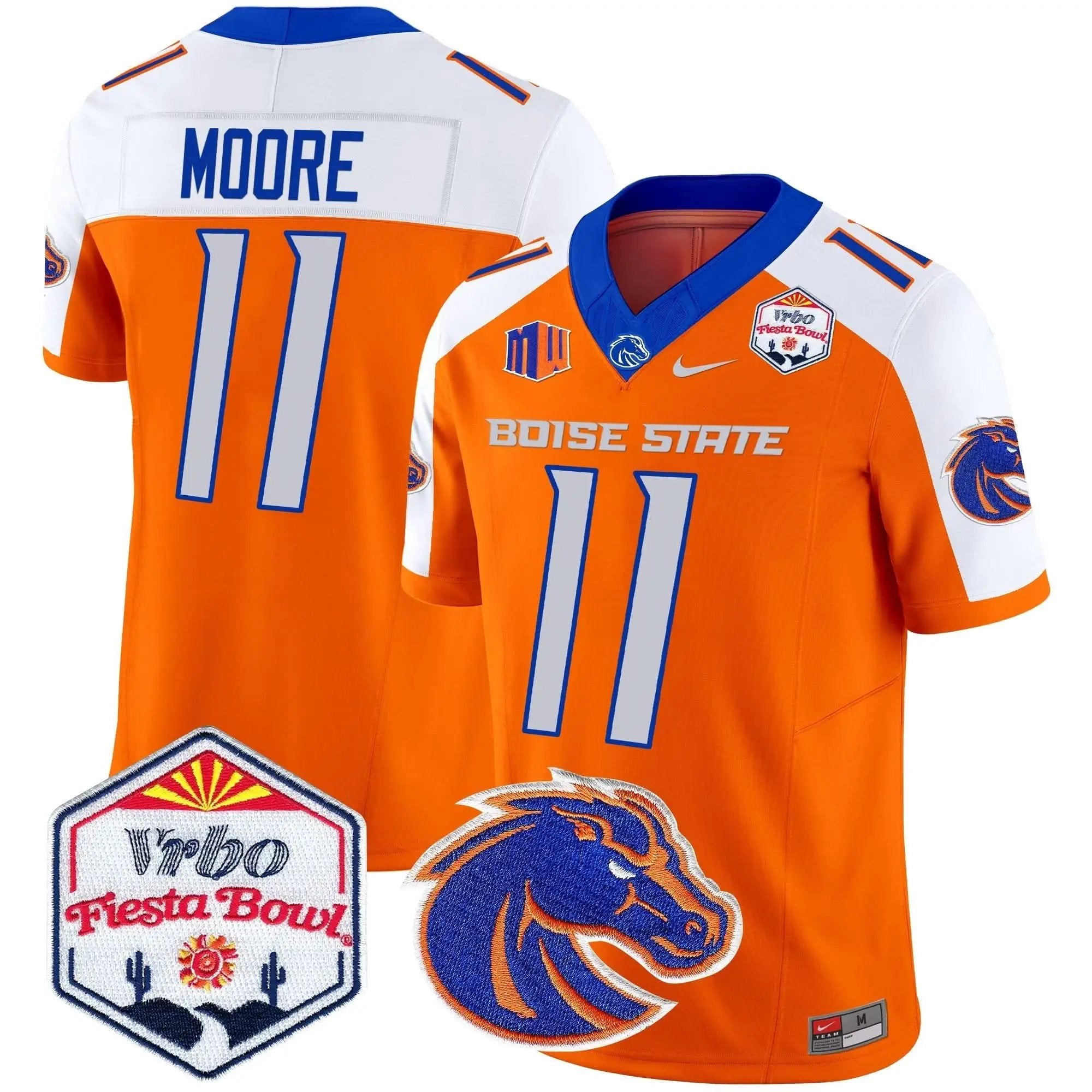 BSB 2025 The Fiesta Bowl Patch Vapor Limited Jersey by Boise State Broncos