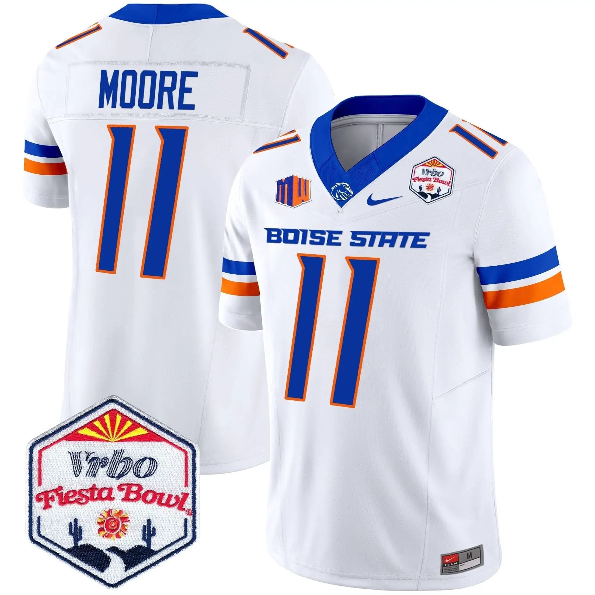 BSB 2025 The Fiesta Bowl Patch Vapor Limited Jersey by Boise State Broncos