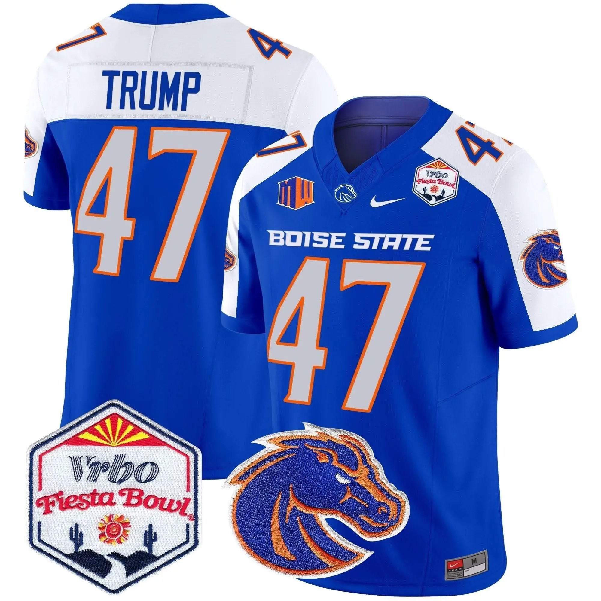 BSB 2025 The Fiesta Bowl Patch Vapor Limited Jersey by Boise State Broncos