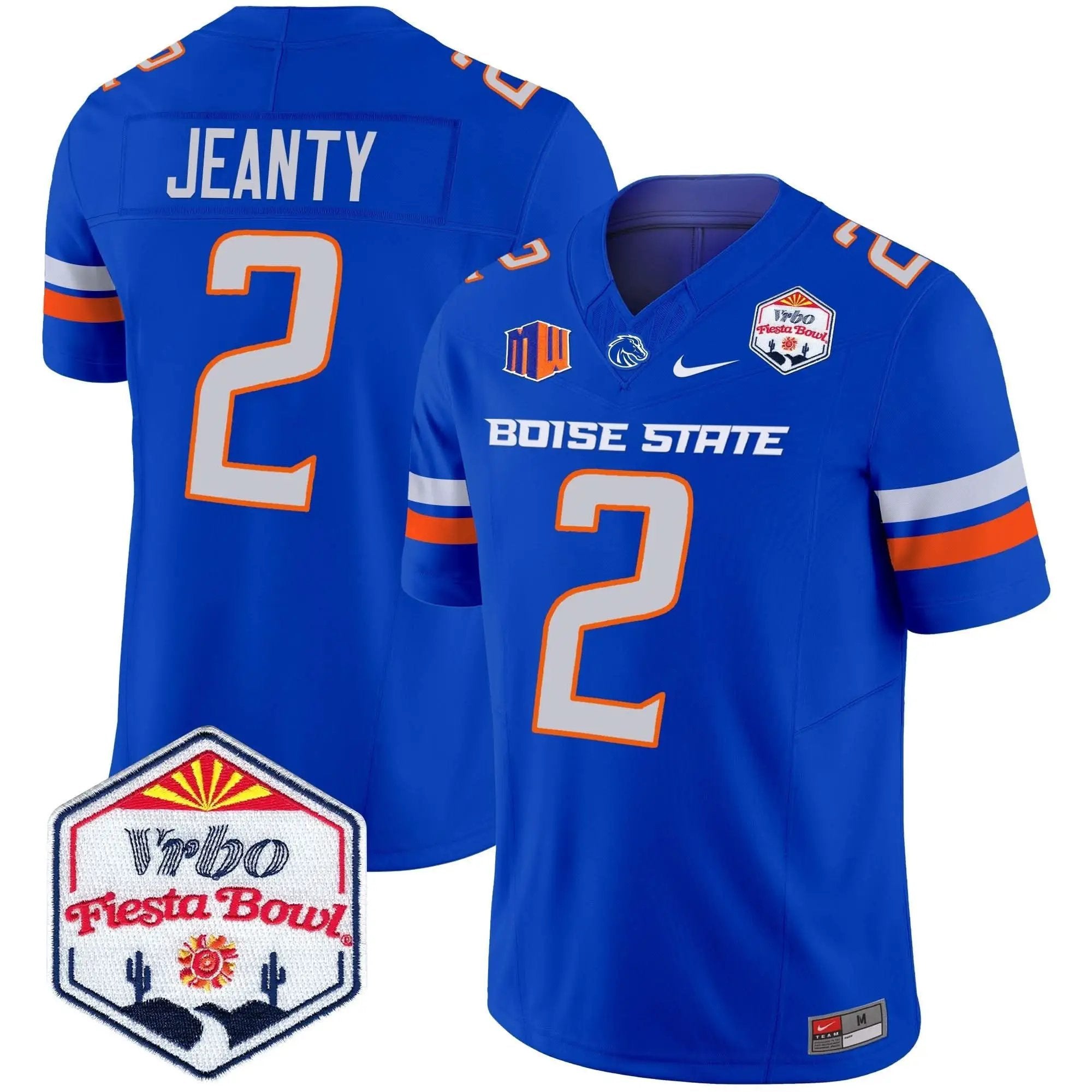 BSB 2025 The Fiesta Bowl Patch Vapor Limited Jersey by Boise State Broncos