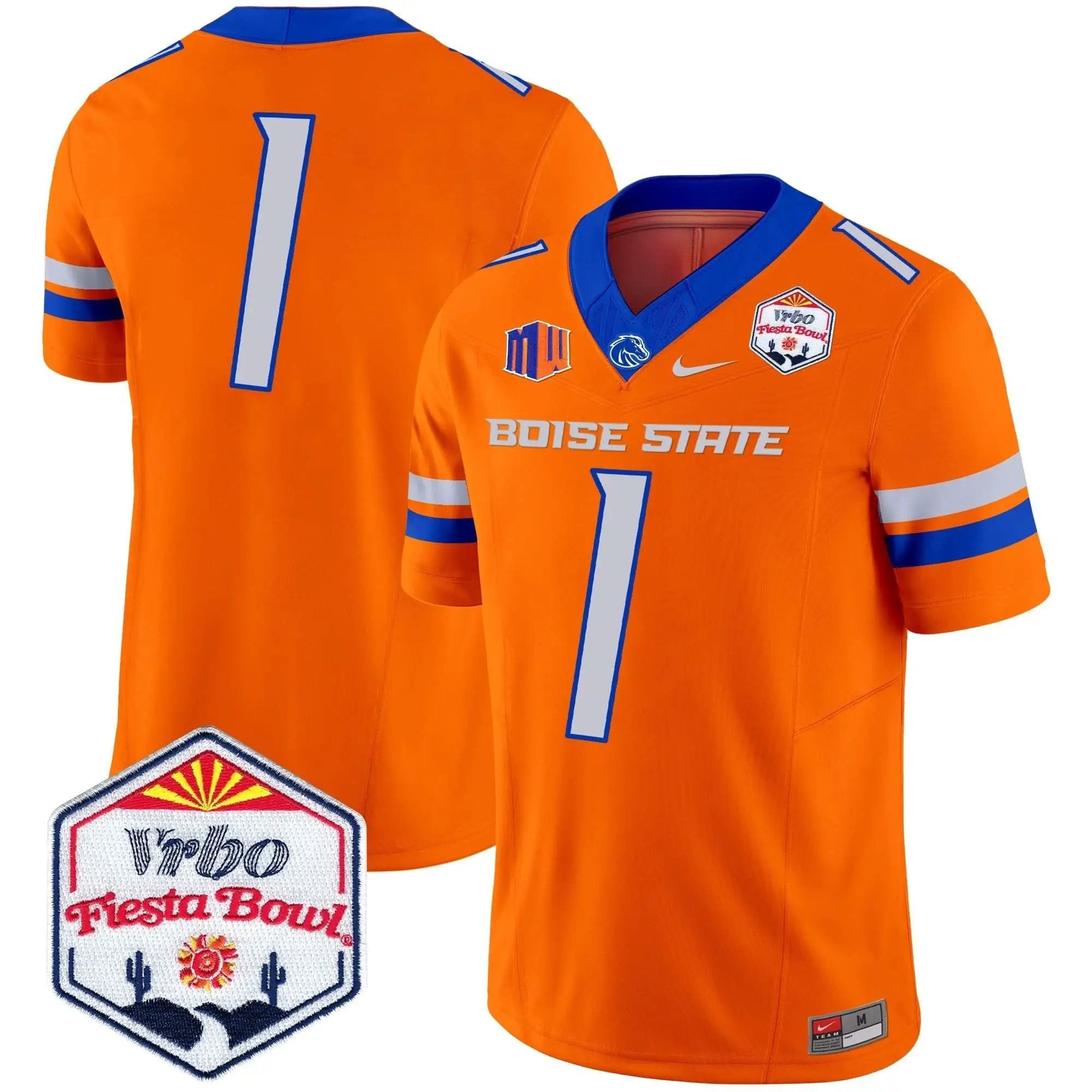 BSB 2025 The Fiesta Bowl Patch Vapor Limited Jersey by Boise State Broncos