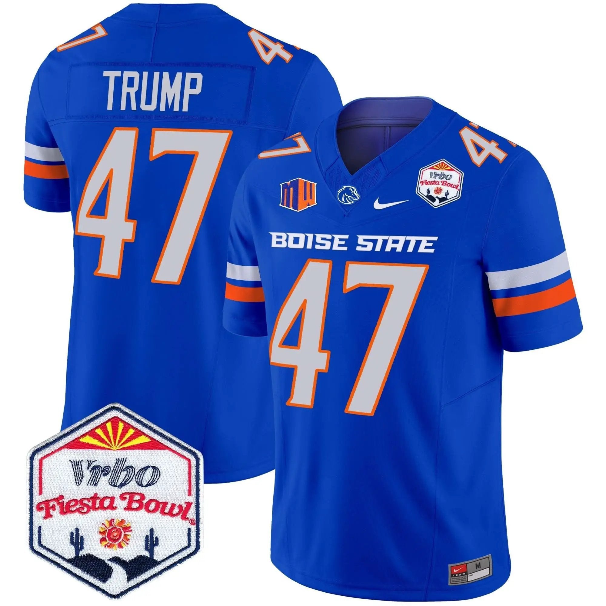 BSB 2025 The Fiesta Bowl Patch Vapor Limited Jersey by Boise State Broncos