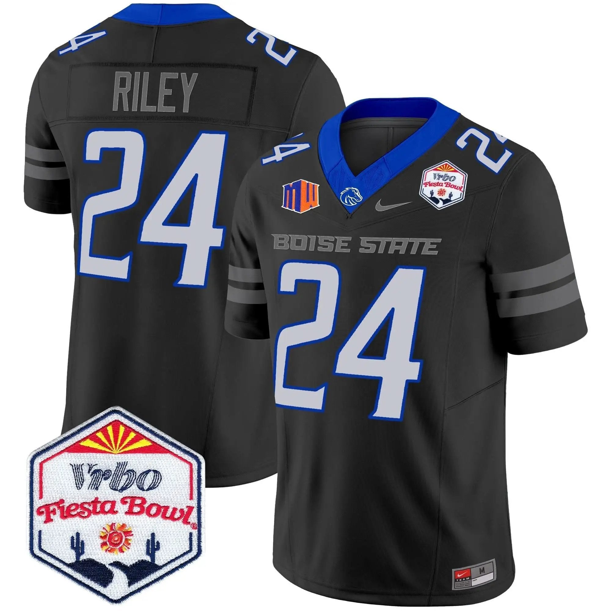 BSB 2025 The Fiesta Bowl Patch Vapor Limited Jersey by Boise State Broncos