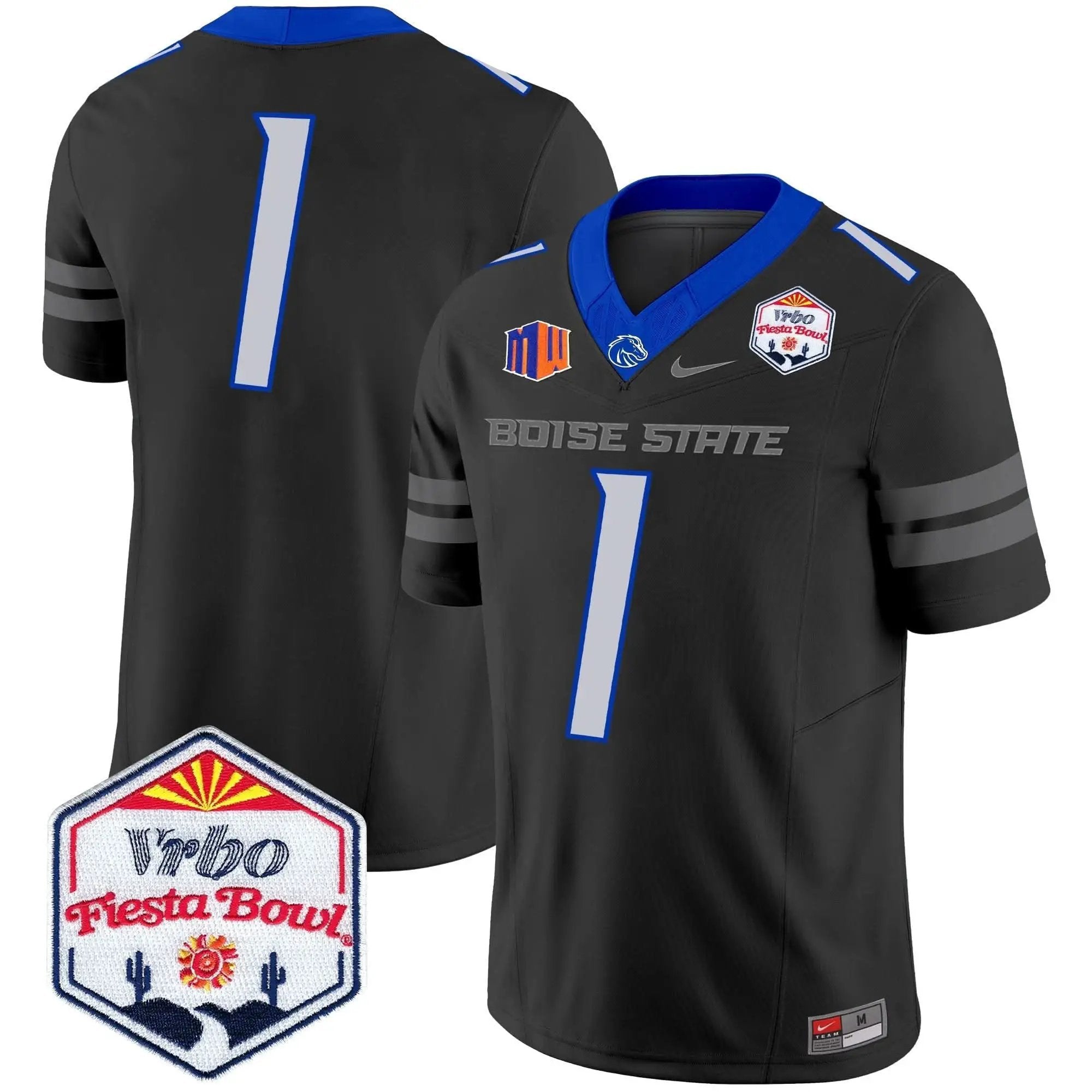 BSB 2025 The Fiesta Bowl Patch Vapor Limited Jersey by Boise State Broncos