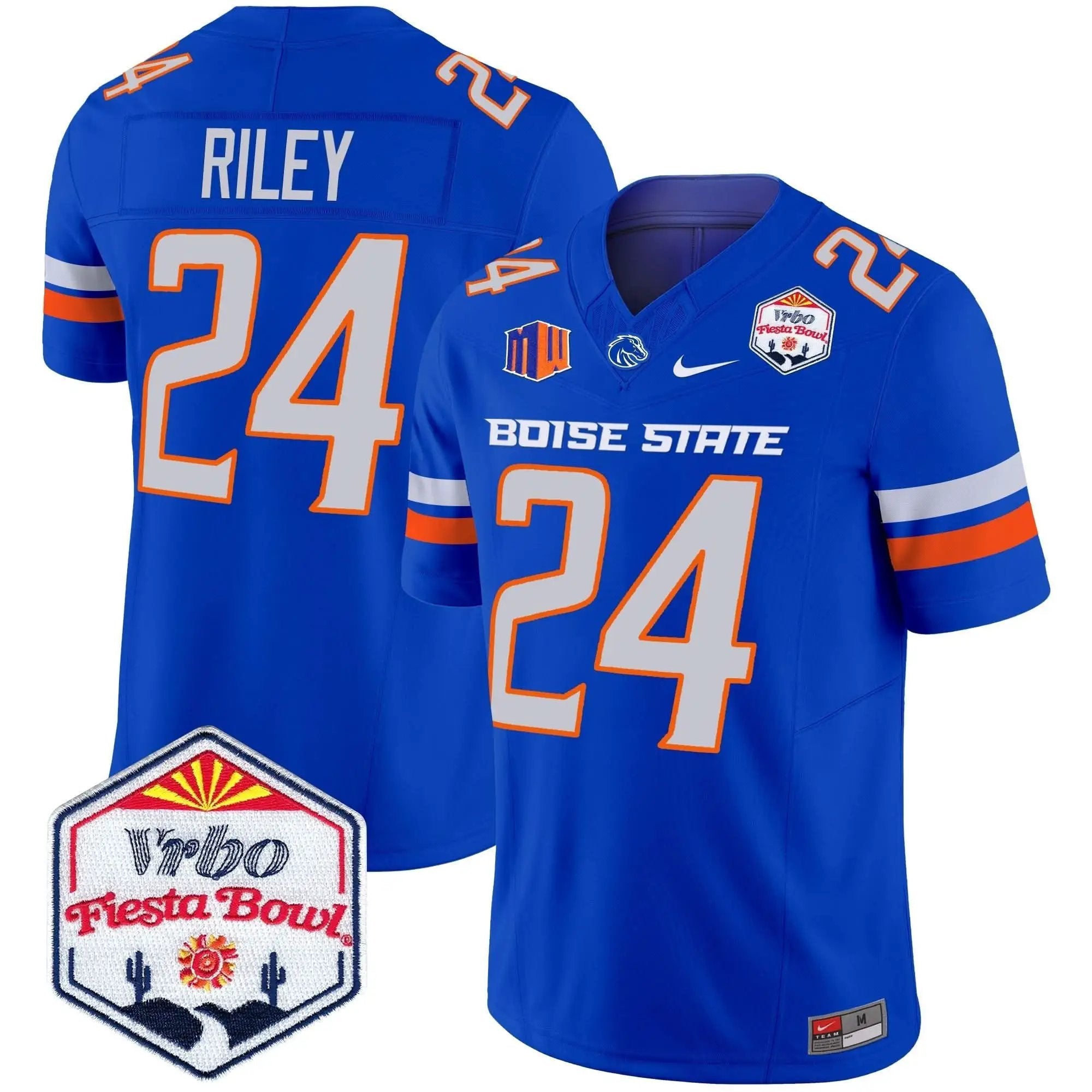 BSB 2025 The Fiesta Bowl Patch Vapor Limited Jersey by Boise State Broncos