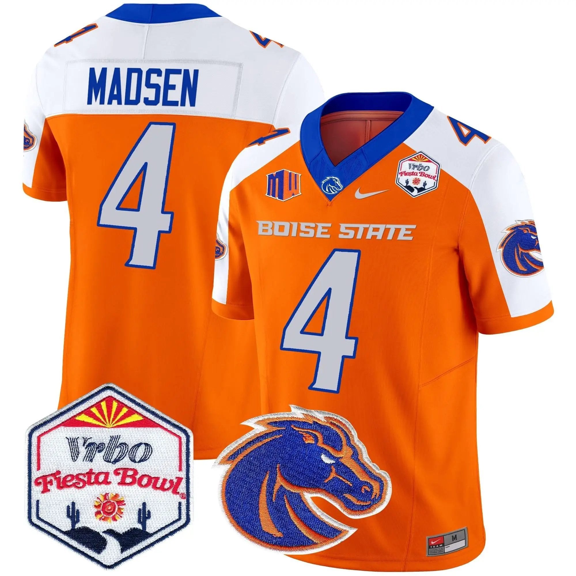 BSB 2025 The Fiesta Bowl Patch Vapor Limited Jersey by Boise State Broncos