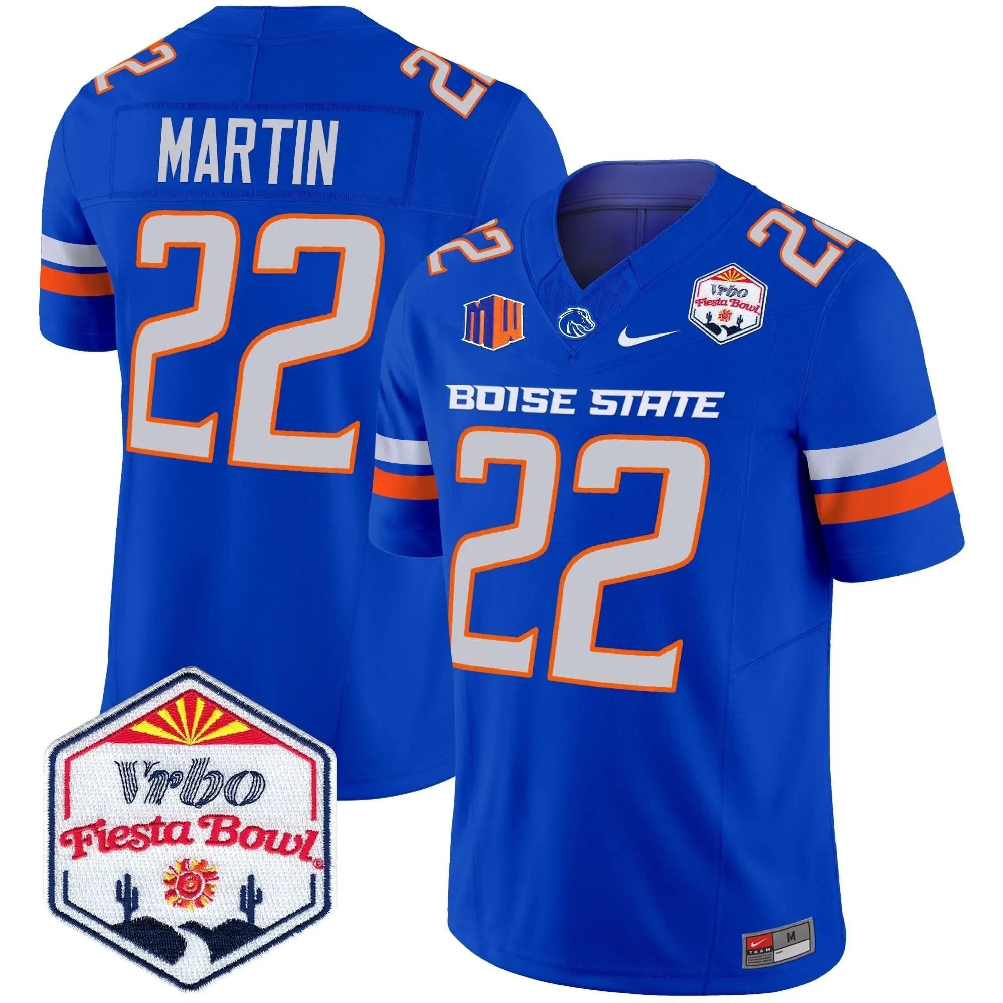 BSB 2025 The Fiesta Bowl Patch Vapor Limited Jersey by Boise State Broncos