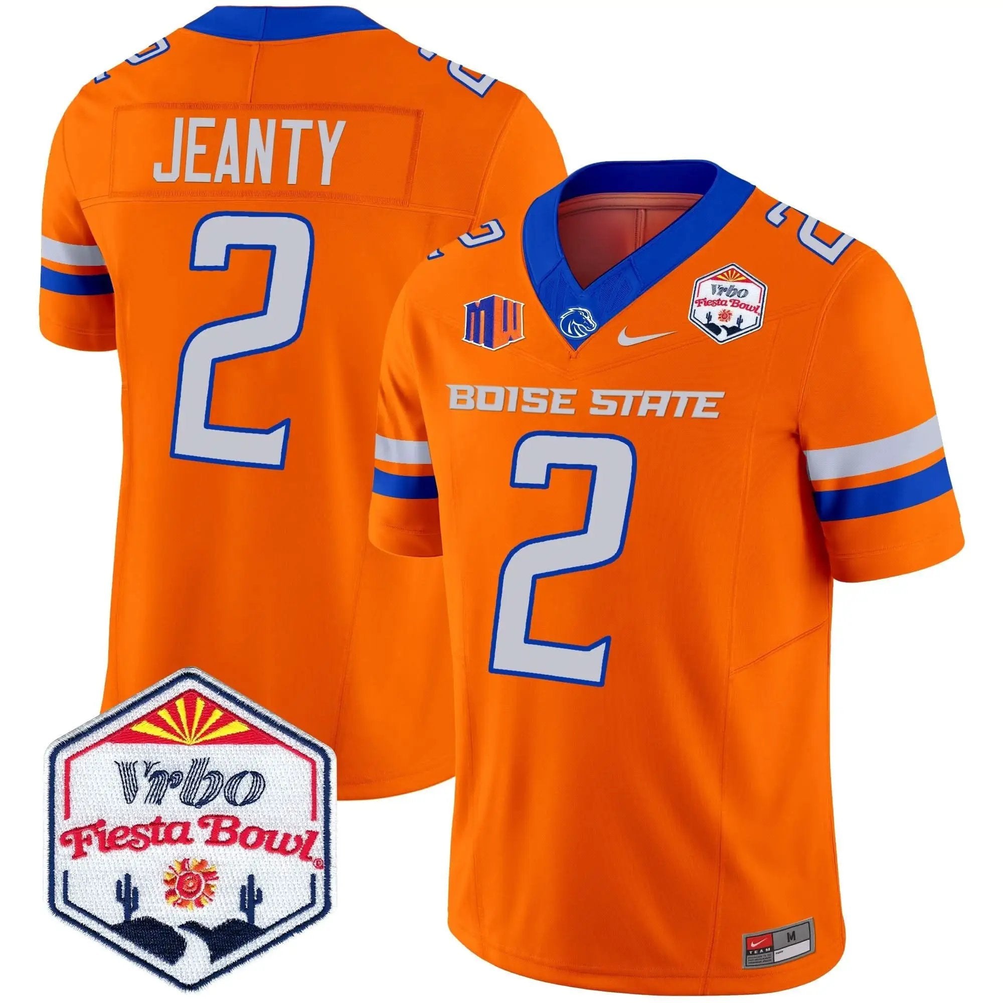 BSB 2025 The Fiesta Bowl Patch Vapor Limited Jersey by Boise State Broncos