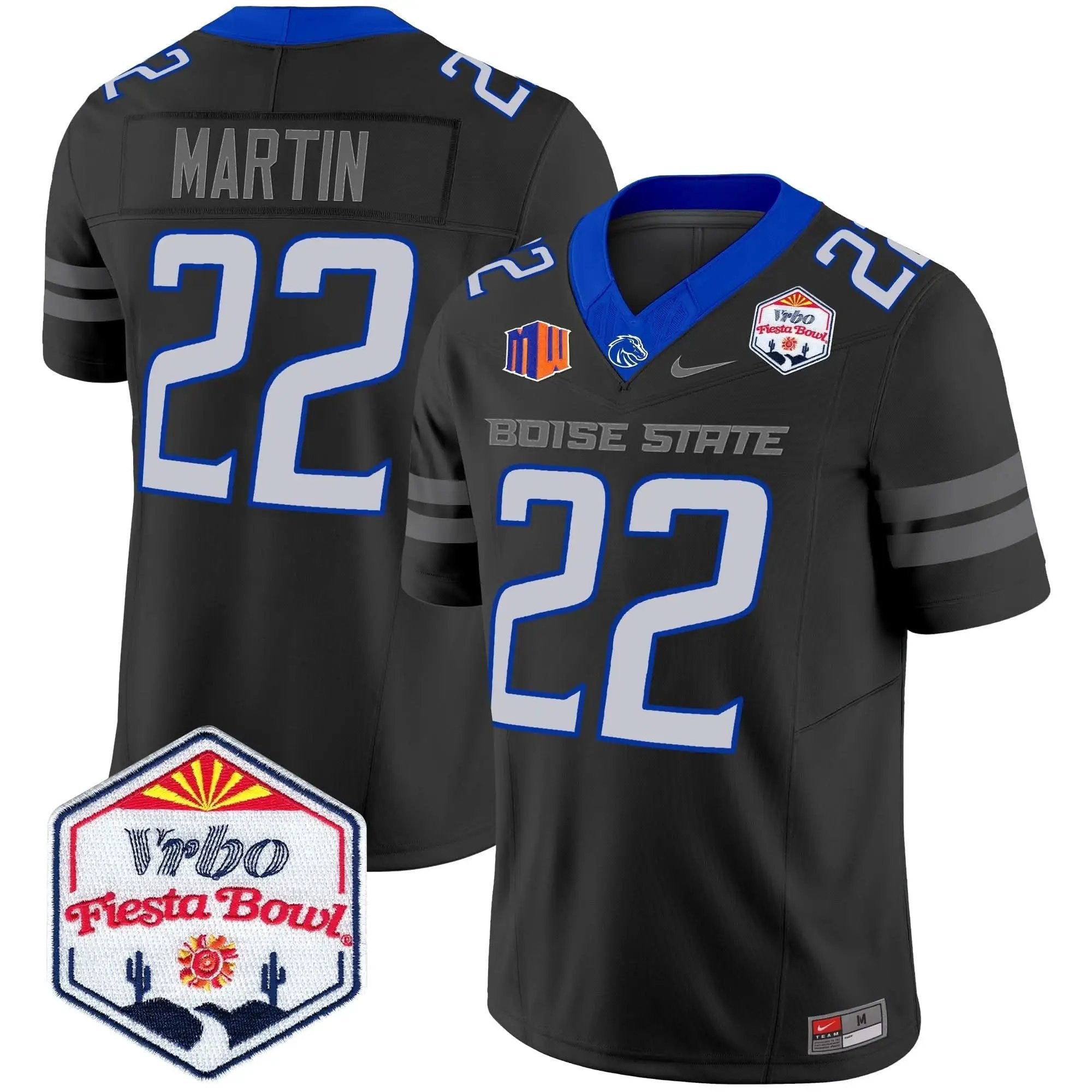 BSB 2025 The Fiesta Bowl Patch Vapor Limited Jersey by Boise State Broncos