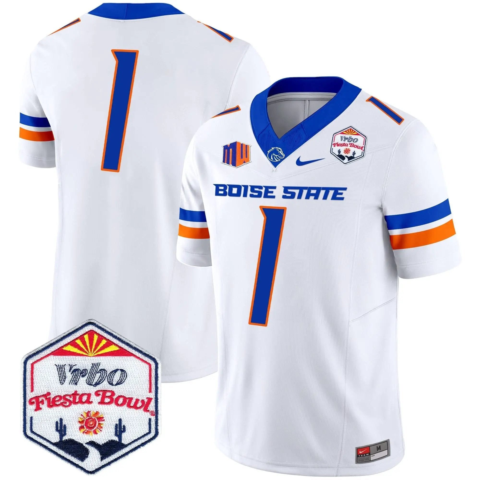 BSB 2025 The Fiesta Bowl Patch Vapor Limited Jersey by Boise State Broncos
