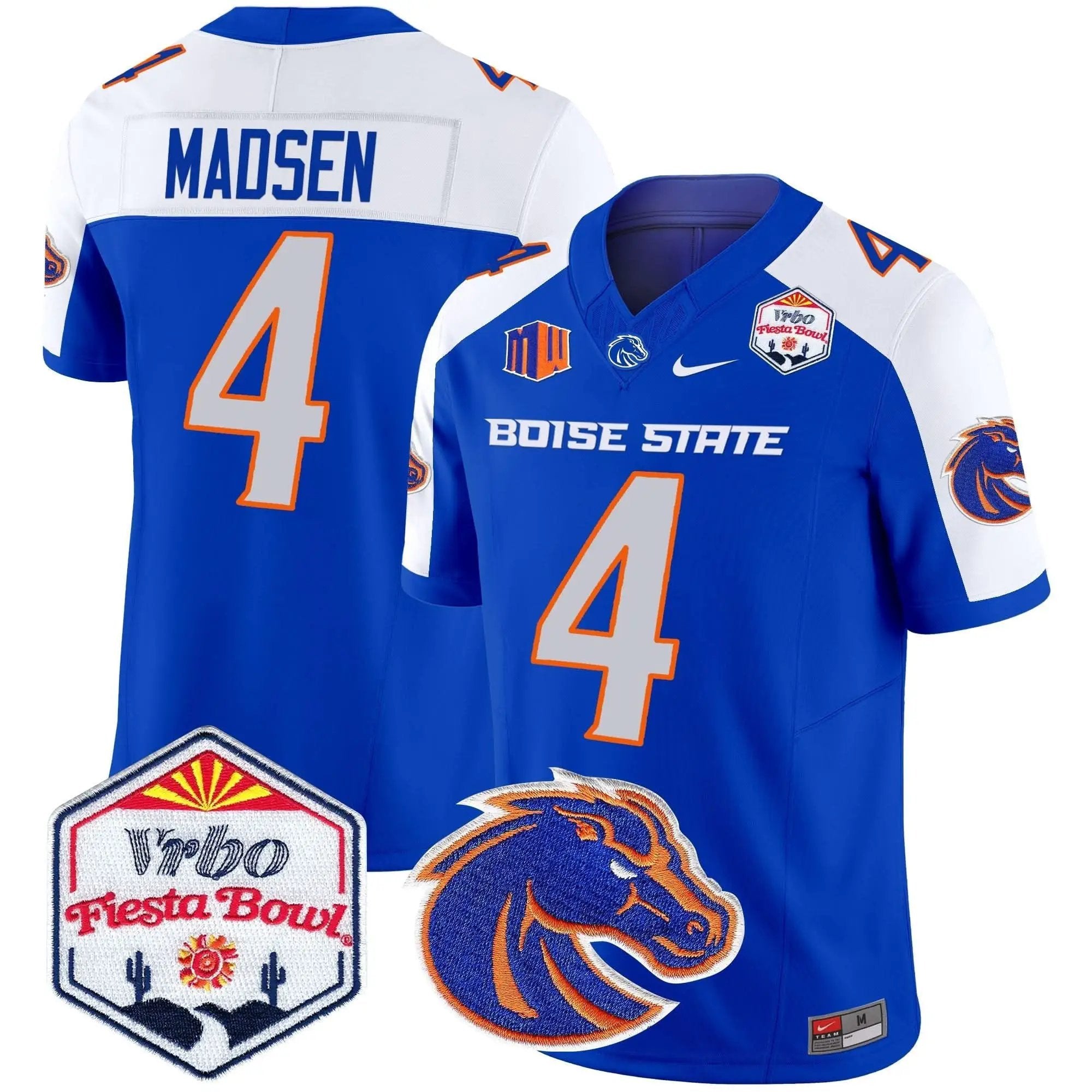 BSB 2025 The Fiesta Bowl Patch Vapor Limited Jersey by Boise State Broncos