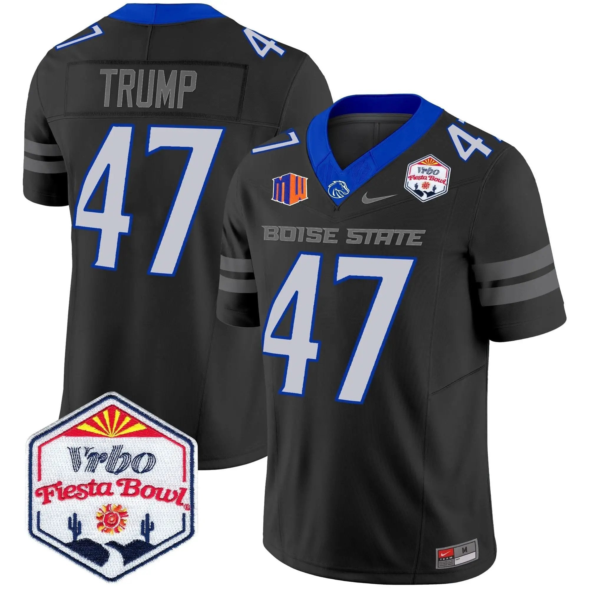 BSB 2025 The Fiesta Bowl Patch Vapor Limited Jersey by Boise State Broncos