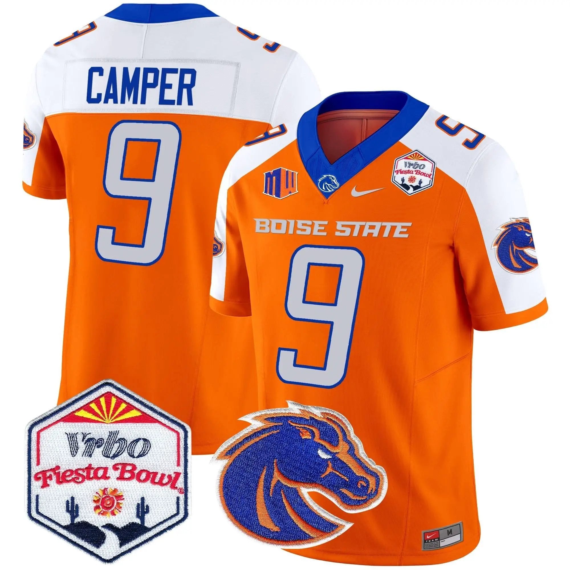 BSB 2025 The Fiesta Bowl Patch Vapor Limited Jersey by Boise State Broncos