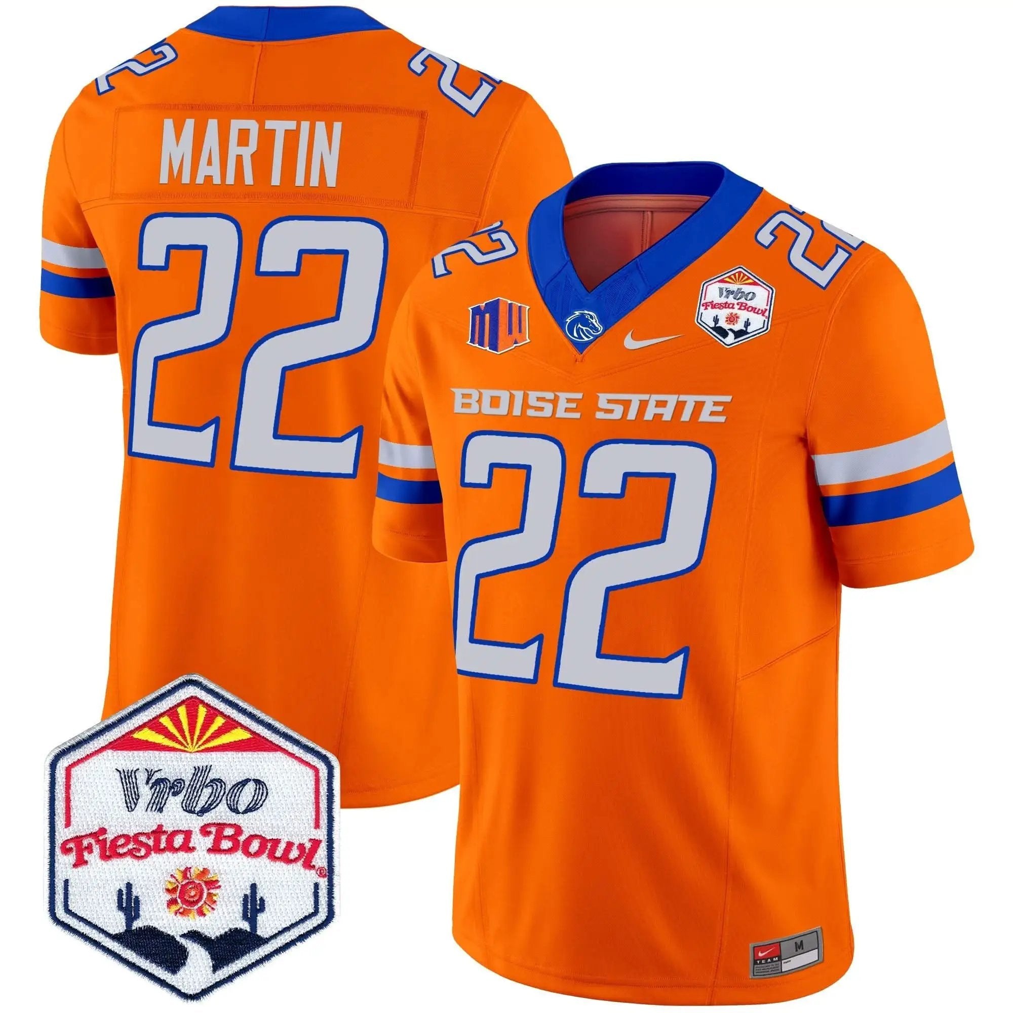 BSB 2025 The Fiesta Bowl Patch Vapor Limited Jersey by Boise State Broncos