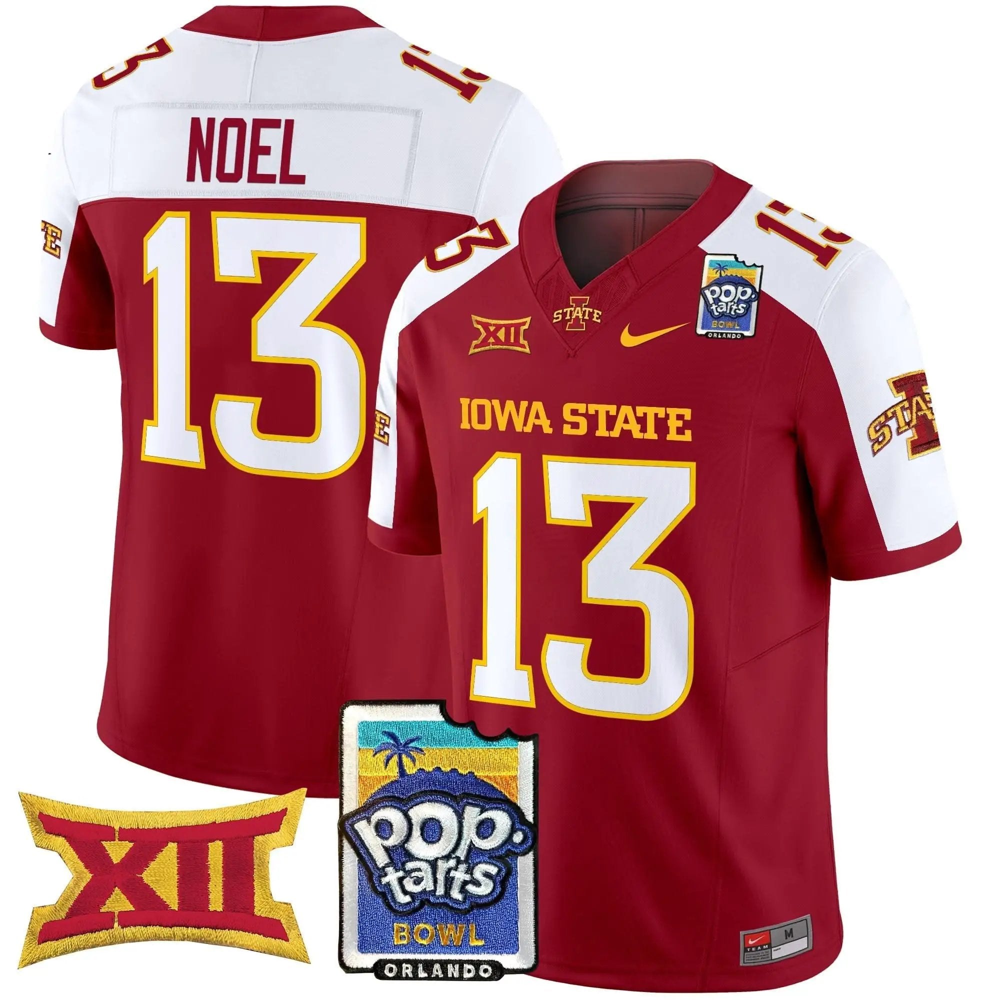 ISC 2025 PopTarts Bowl Patch Vapor Limited Jersey by Iowa State Cyclones