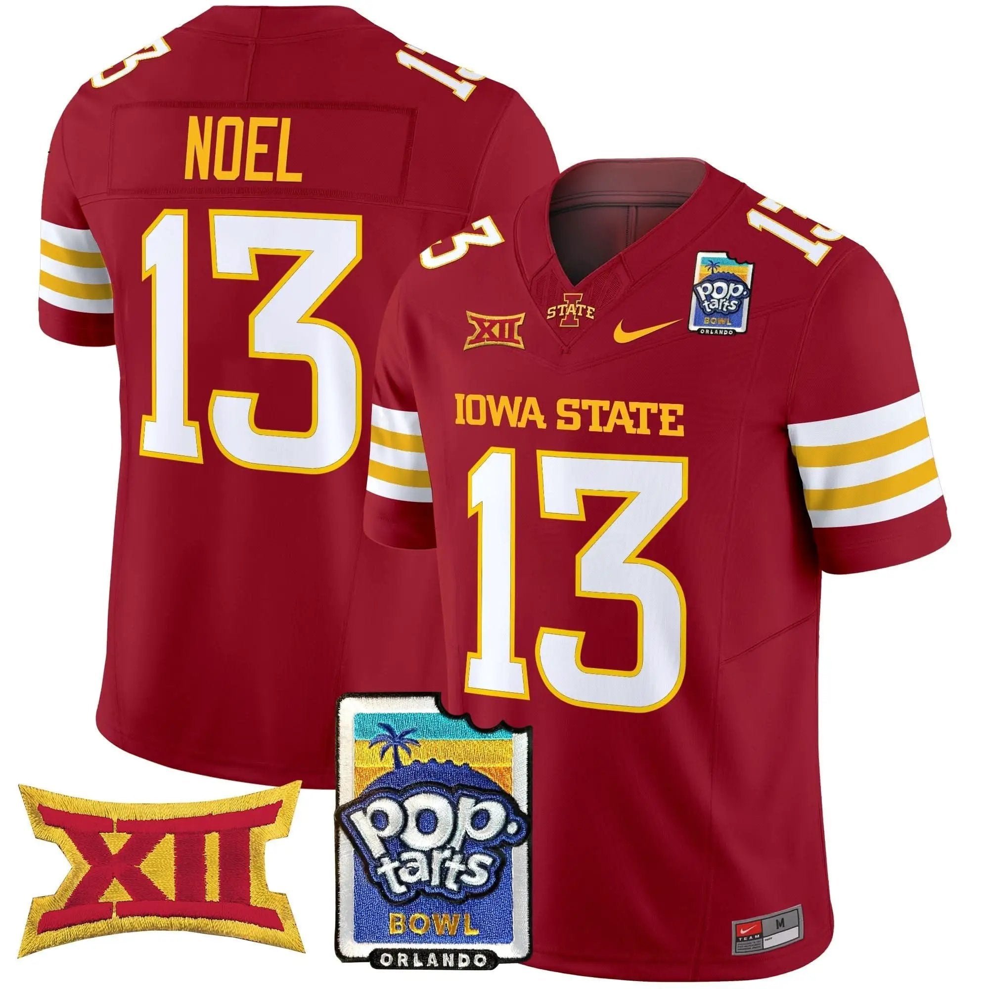ISC 2025 PopTarts Bowl Patch Vapor Limited Jersey by Iowa State Cyclones