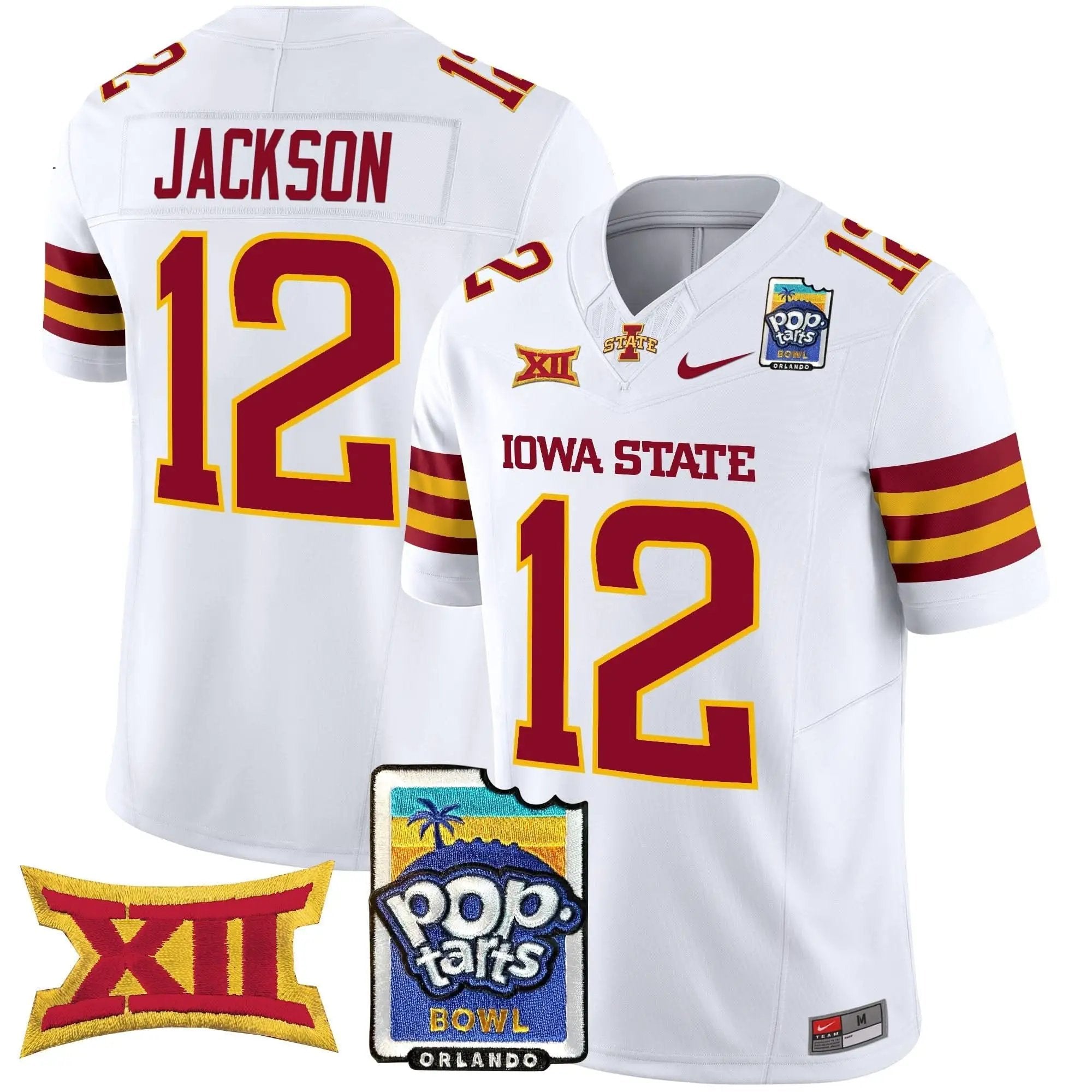 ISC 2025 PopTarts Bowl Patch Vapor Limited Jersey by Iowa State Cyclones
