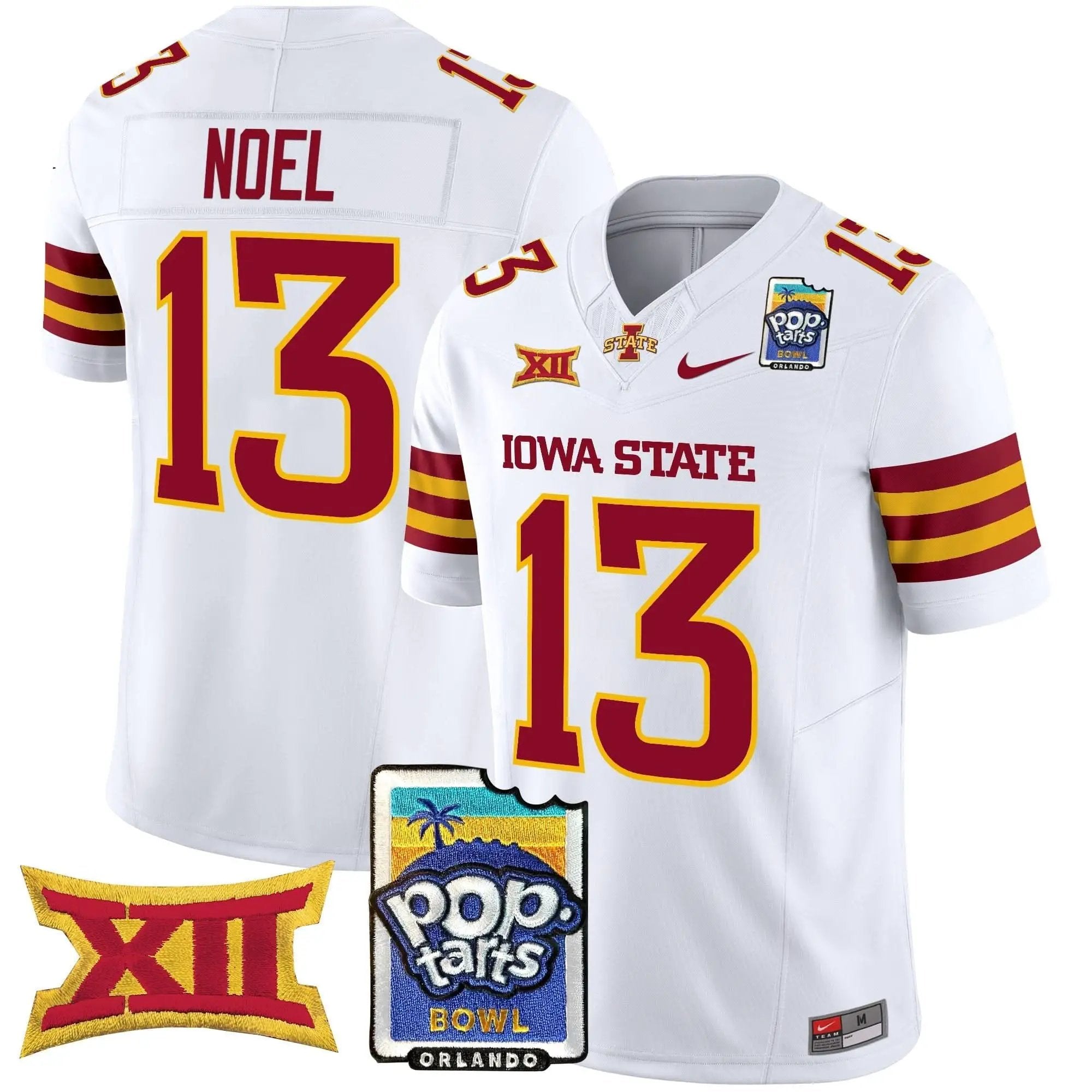 ISC 2025 PopTarts Bowl Patch Vapor Limited Jersey by Iowa State Cyclones