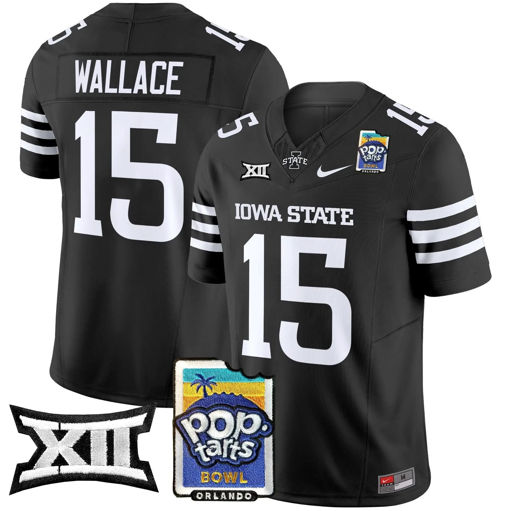 ISC 2025 PopTarts Bowl Patch Vapor Limited Jersey by Iowa State Cyclones