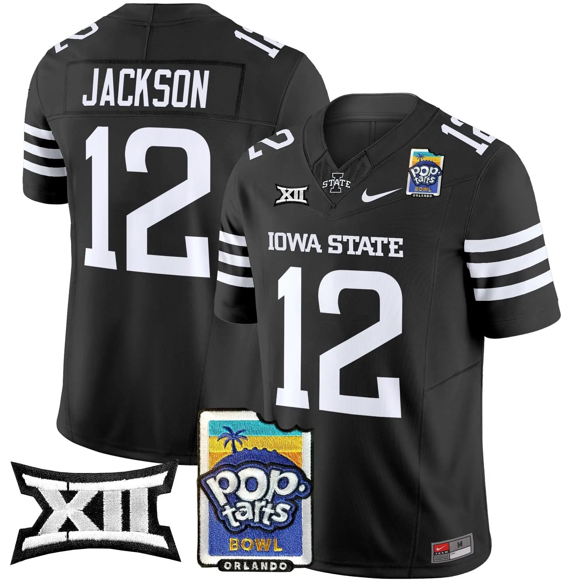 ISC 2025 PopTarts Bowl Patch Vapor Limited Jersey by Iowa State Cyclones