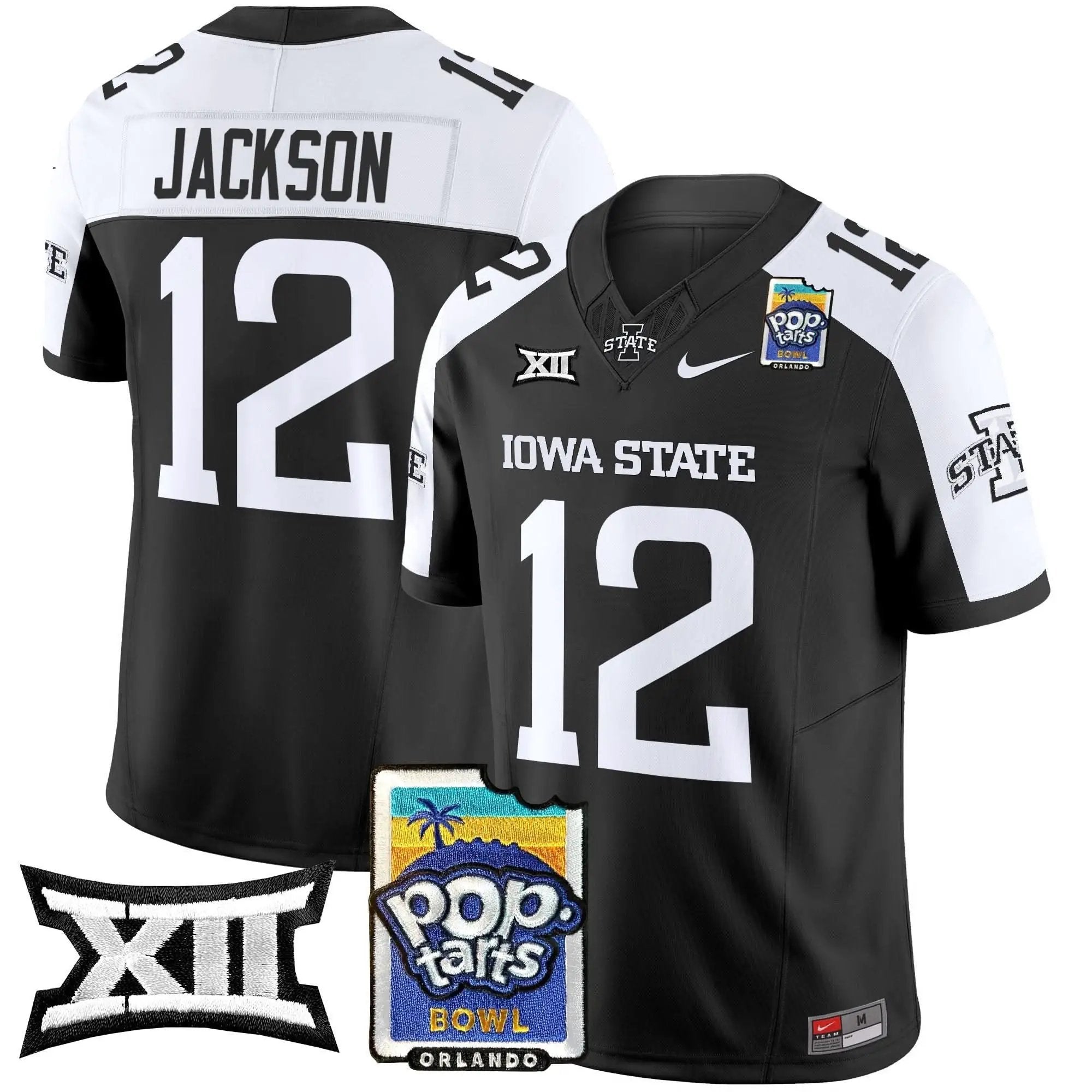 ISC 2025 PopTarts Bowl Patch Vapor Limited Jersey by Iowa State Cyclones