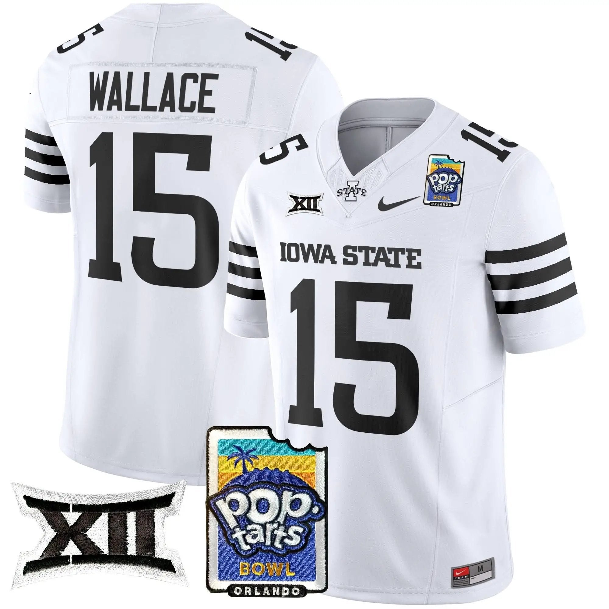 ISC 2025 PopTarts Bowl Patch Vapor Limited Jersey by Iowa State Cyclones