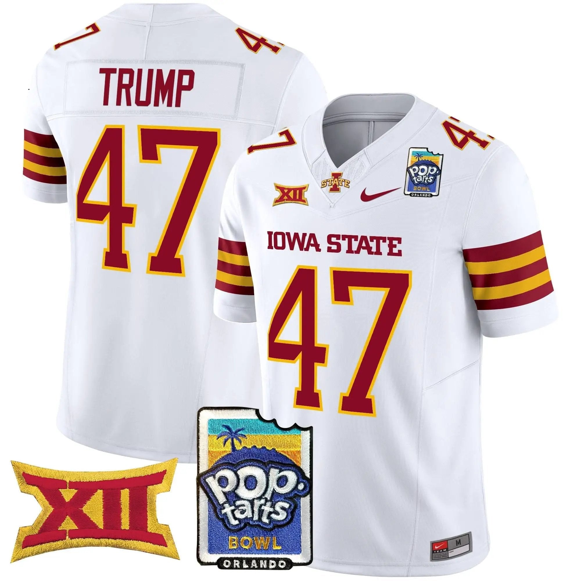 ISC 2025 PopTarts Bowl Patch Vapor Limited Jersey by Iowa State Cyclones