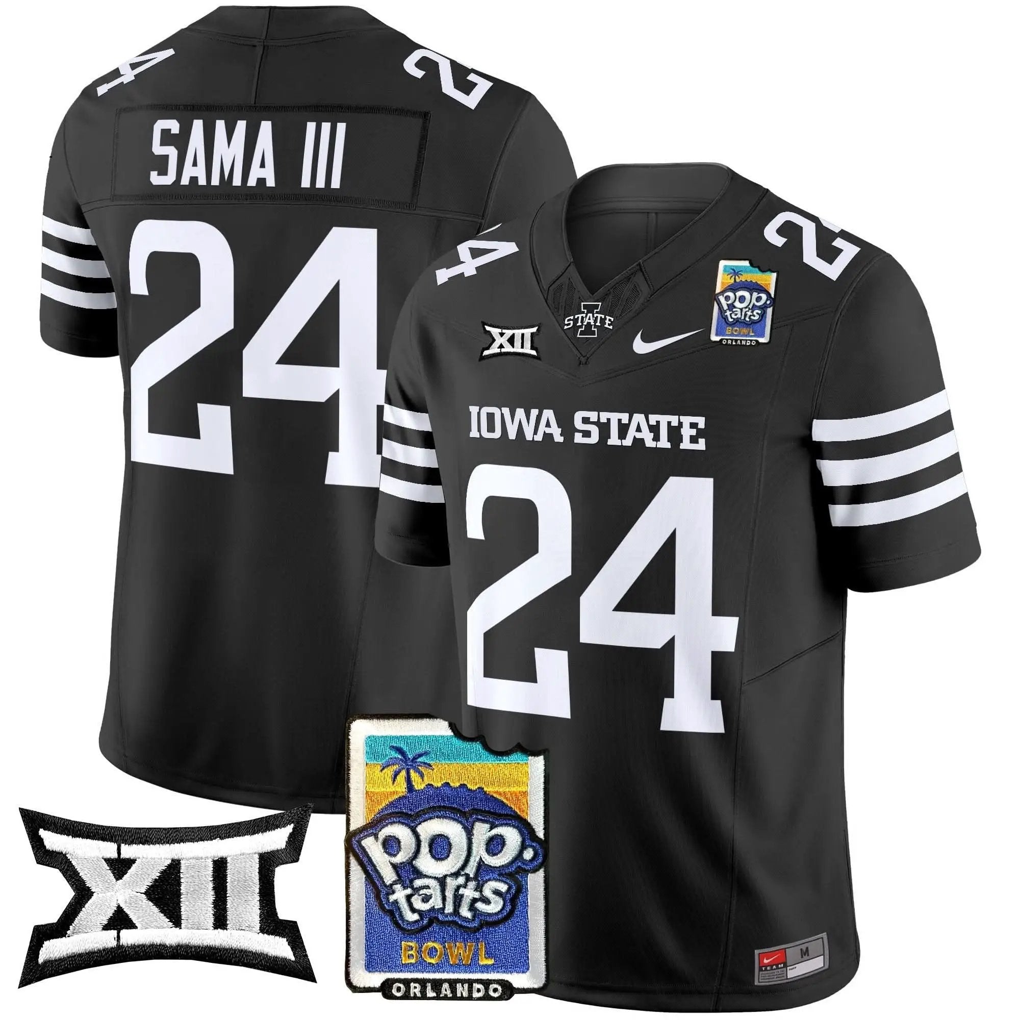 ISC 2025 PopTarts Bowl Patch Vapor Limited Jersey by Iowa State Cyclones
