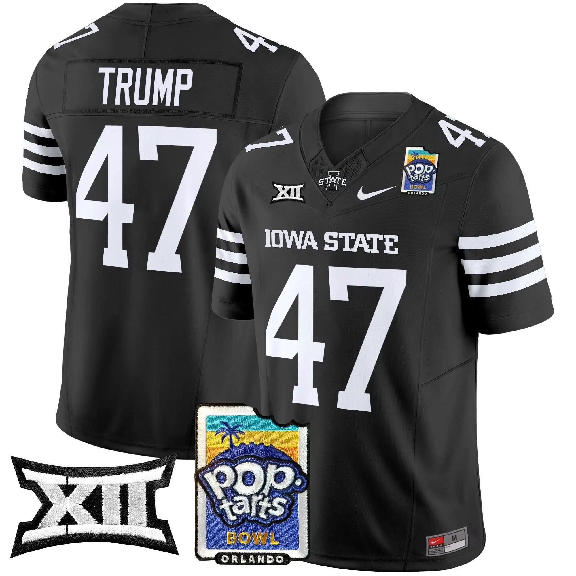 ISC 2025 PopTarts Bowl Patch Vapor Limited Jersey by Iowa State Cyclones