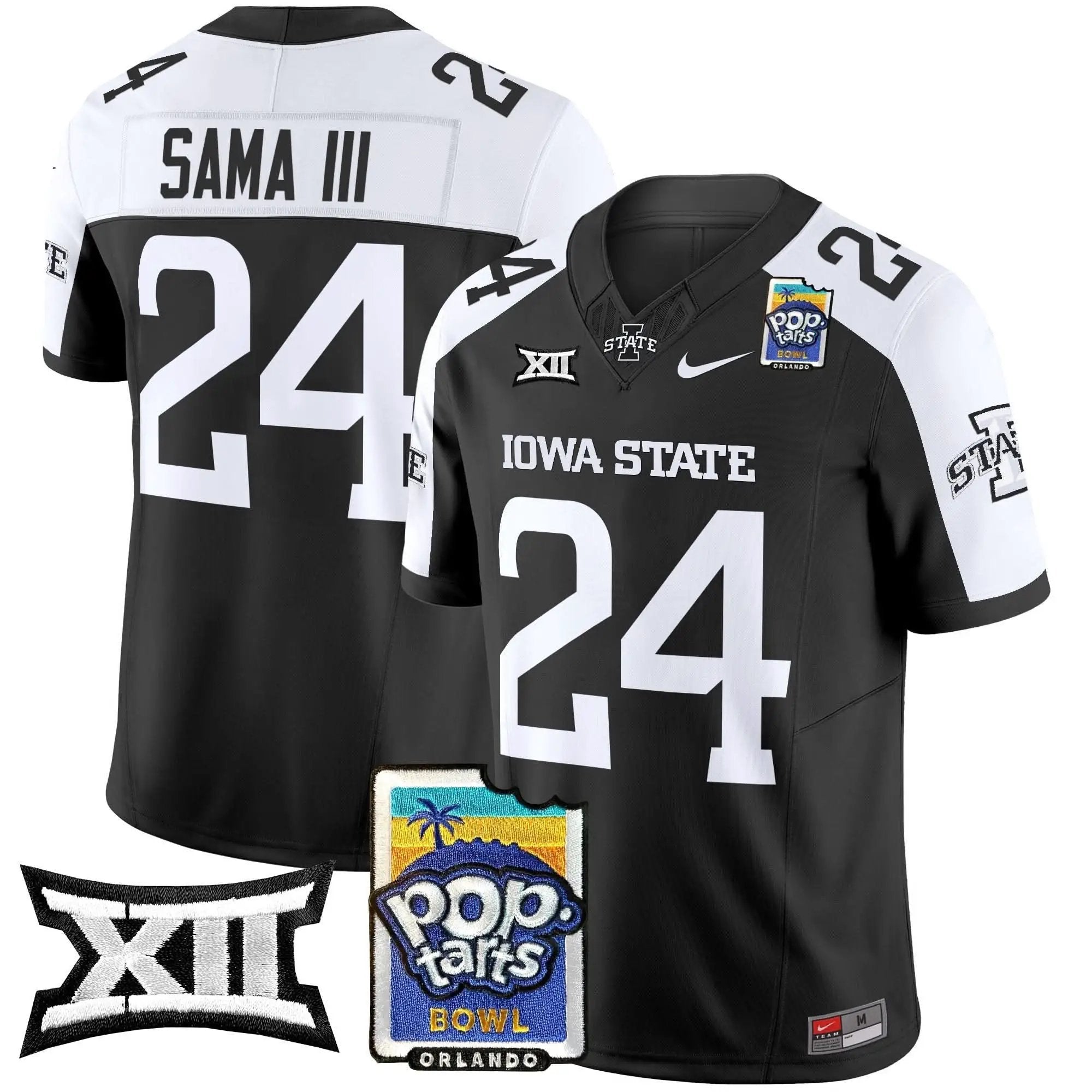 ISC 2025 PopTarts Bowl Patch Vapor Limited Jersey by Iowa State Cyclones