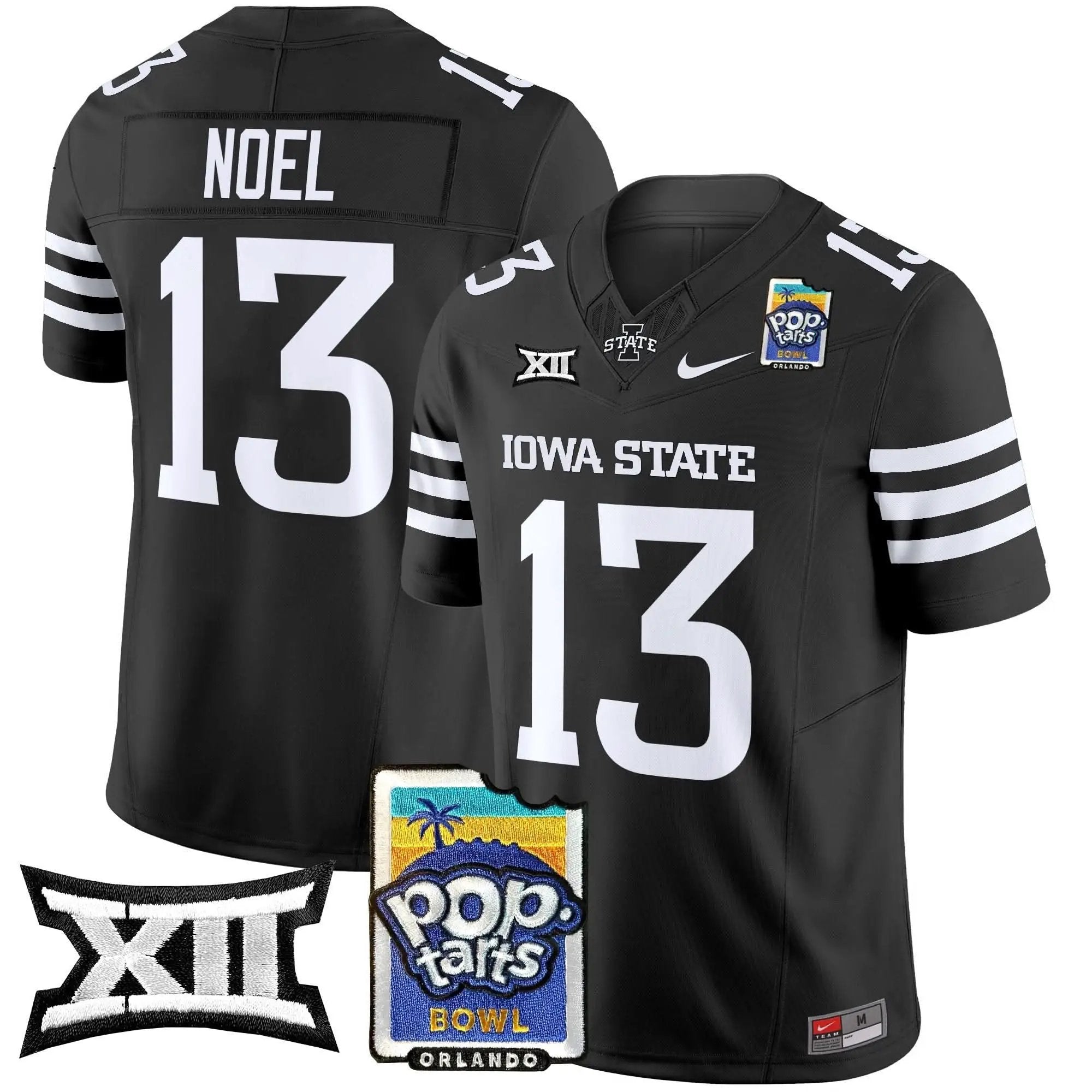 ISC 2025 PopTarts Bowl Patch Vapor Limited Jersey by Iowa State Cyclones