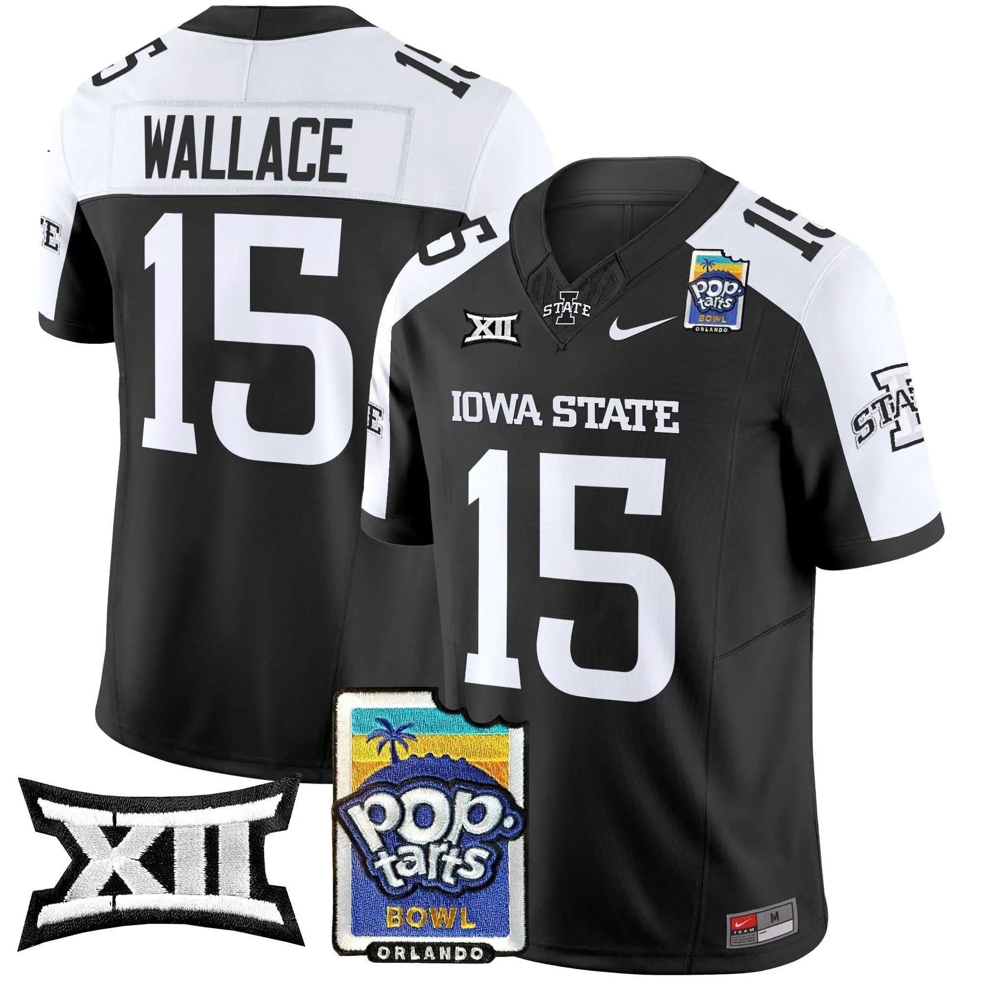 ISC 2025 PopTarts Bowl Patch Vapor Limited Jersey by Iowa State Cyclones