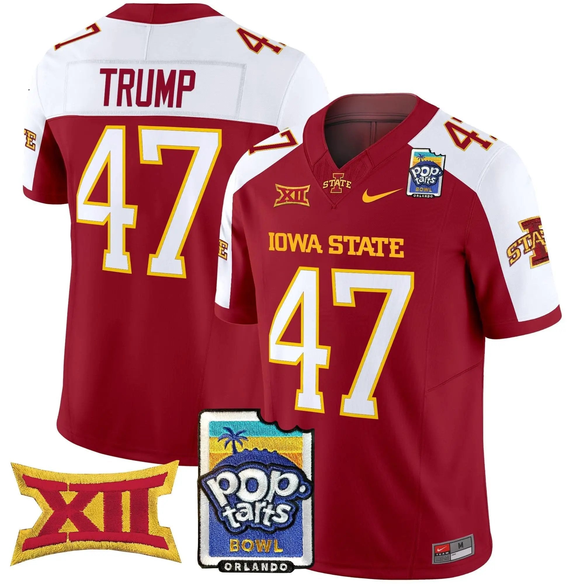 ISC 2025 PopTarts Bowl Patch Vapor Limited Jersey by Iowa State Cyclones