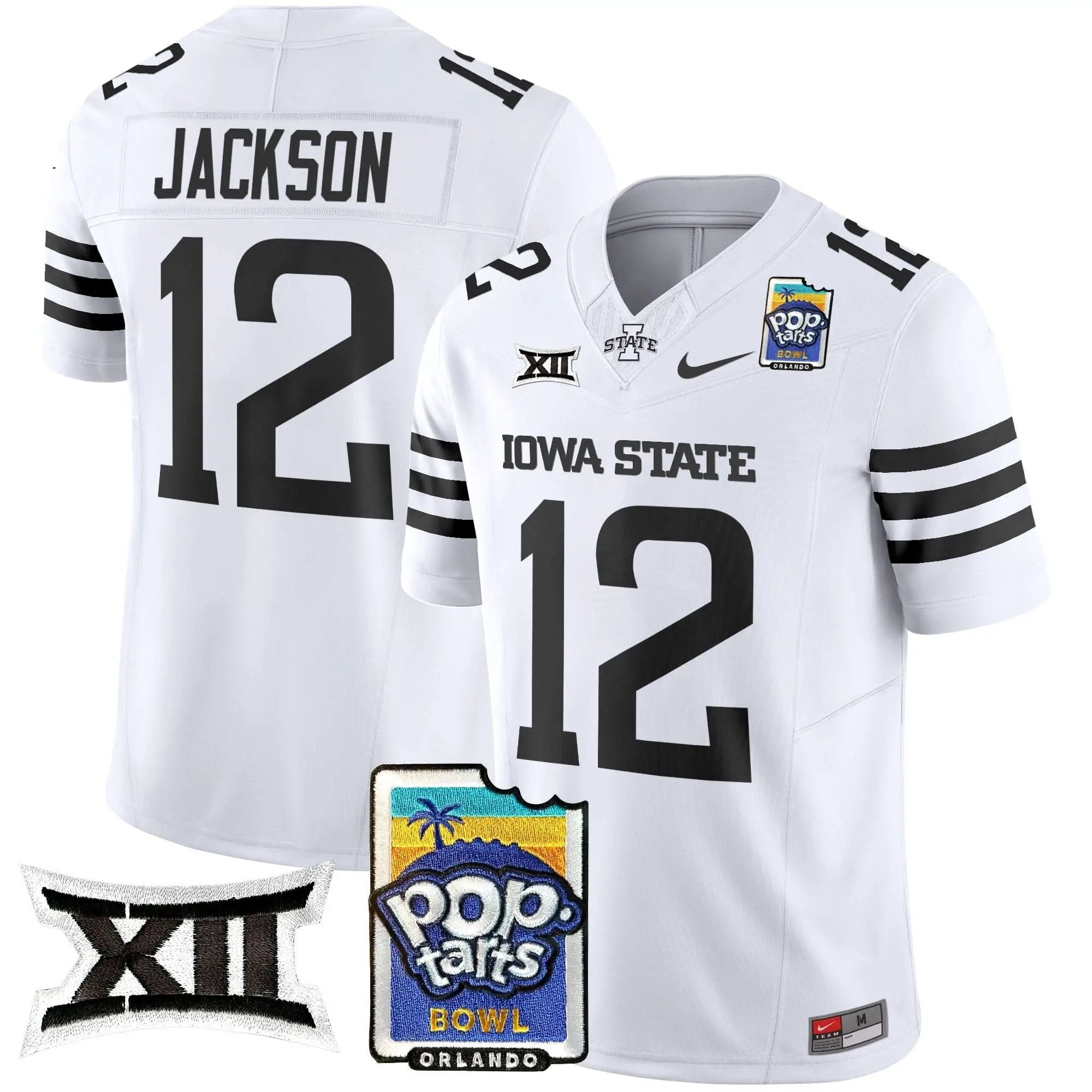 ISC 2025 PopTarts Bowl Patch Vapor Limited Jersey by Iowa State Cyclones