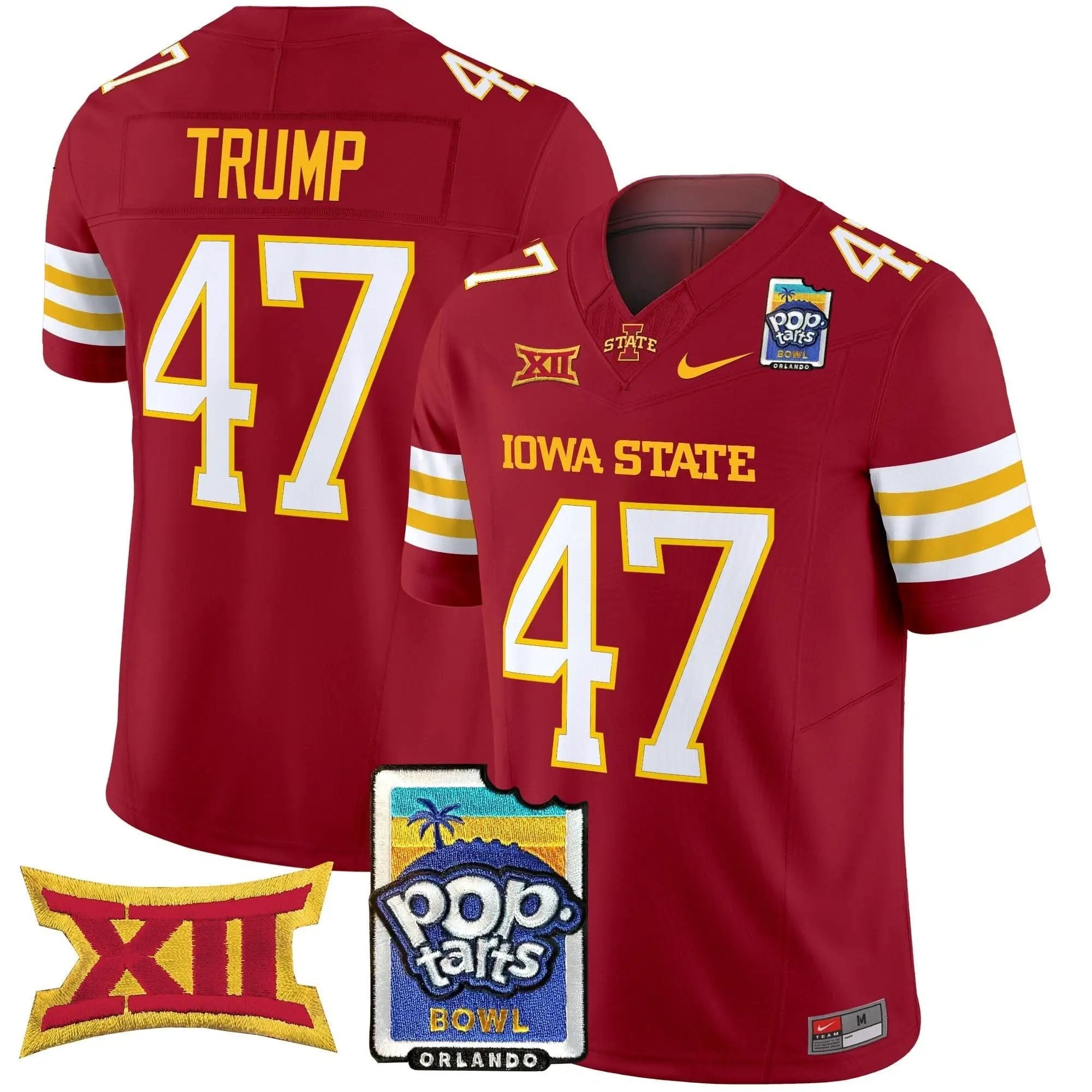 ISC 2025 PopTarts Bowl Patch Vapor Limited Jersey by Iowa State Cyclones
