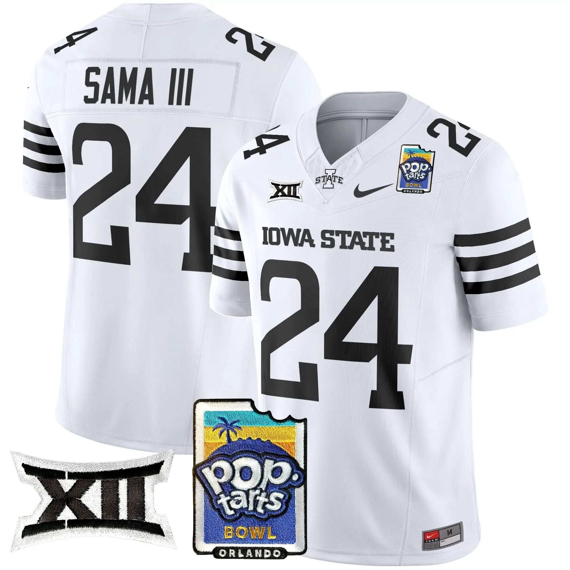 ISC 2025 PopTarts Bowl Patch Vapor Limited Jersey by Iowa State Cyclones
