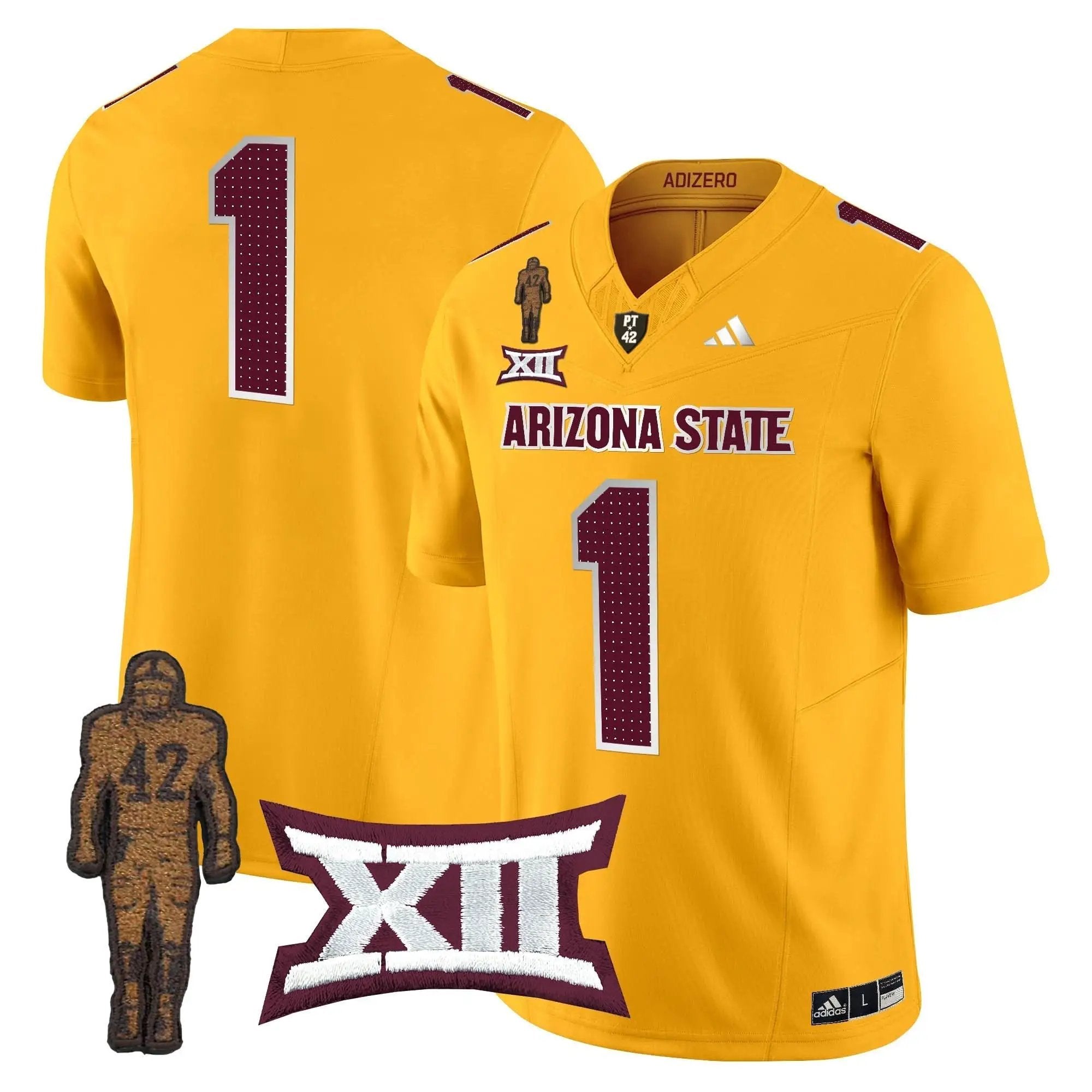 ASSD 2024 Pat Tillman Honoring Patch Vapor Limited Jersey V2 by Arizona State Sun Devils
