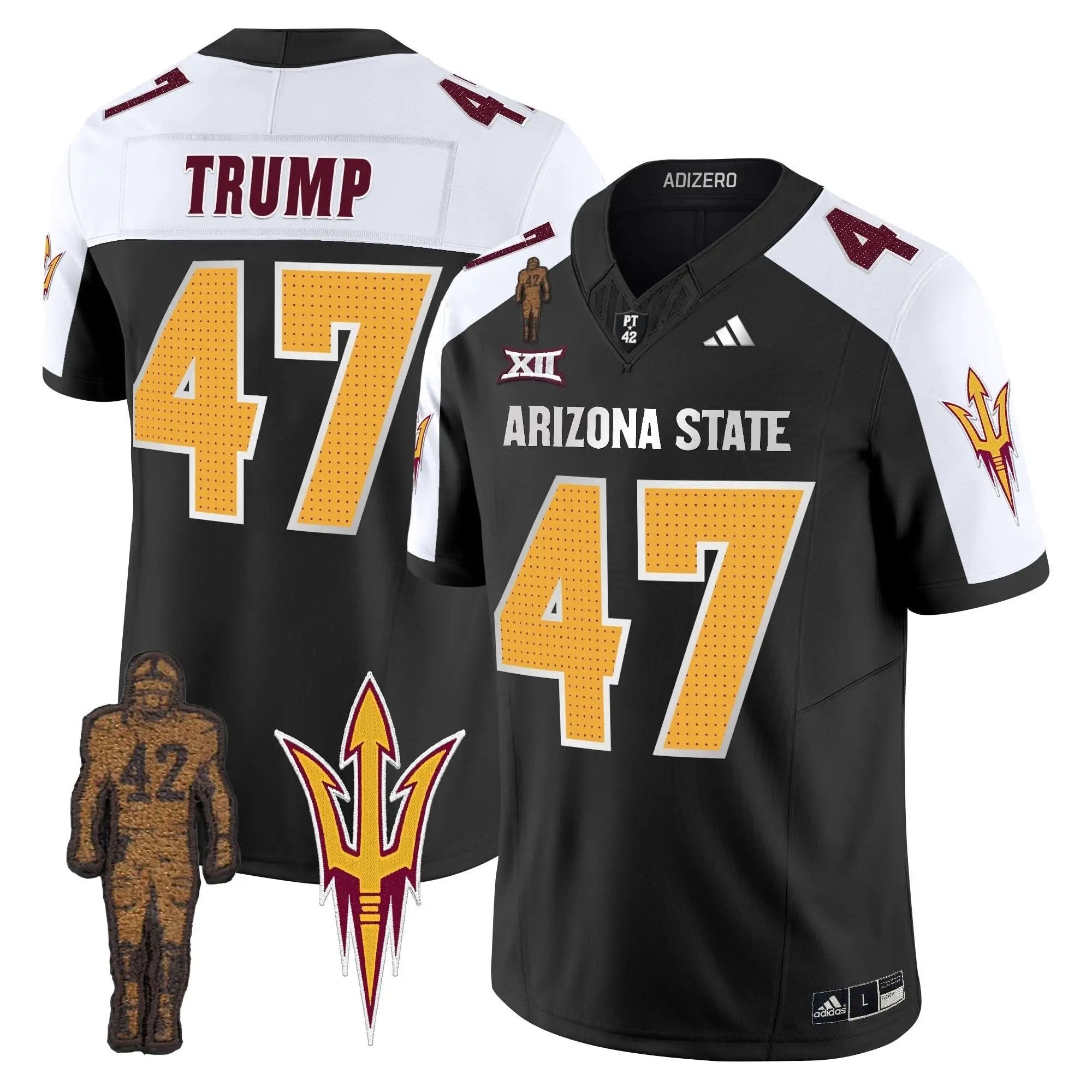 ASSD 2024 Pat Tillman Honoring Patch Vapor Limited Jersey V2 by Arizona State Sun Devils