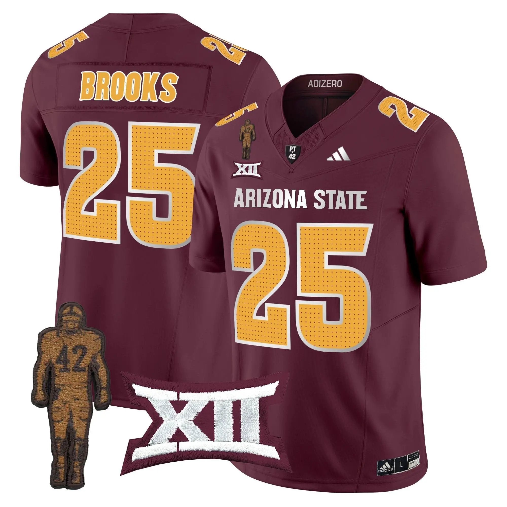 ASSD 2024 Pat Tillman Honoring Patch Vapor Limited Jersey V2 by Arizona State Sun Devils