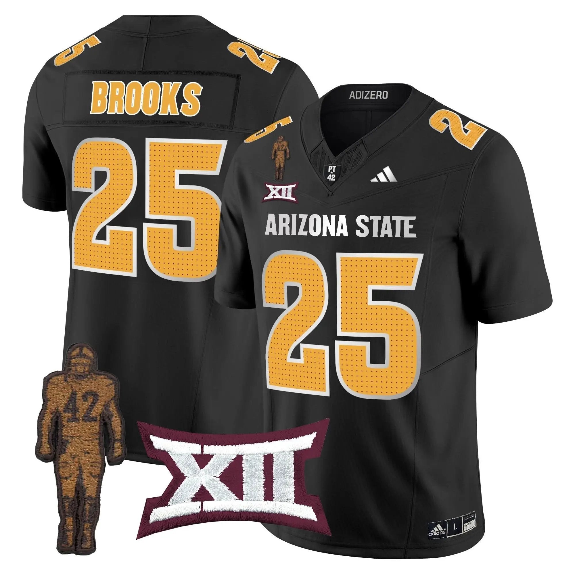 ASSD 2024 Pat Tillman Honoring Patch Vapor Limited Jersey V2 by Arizona State Sun Devils