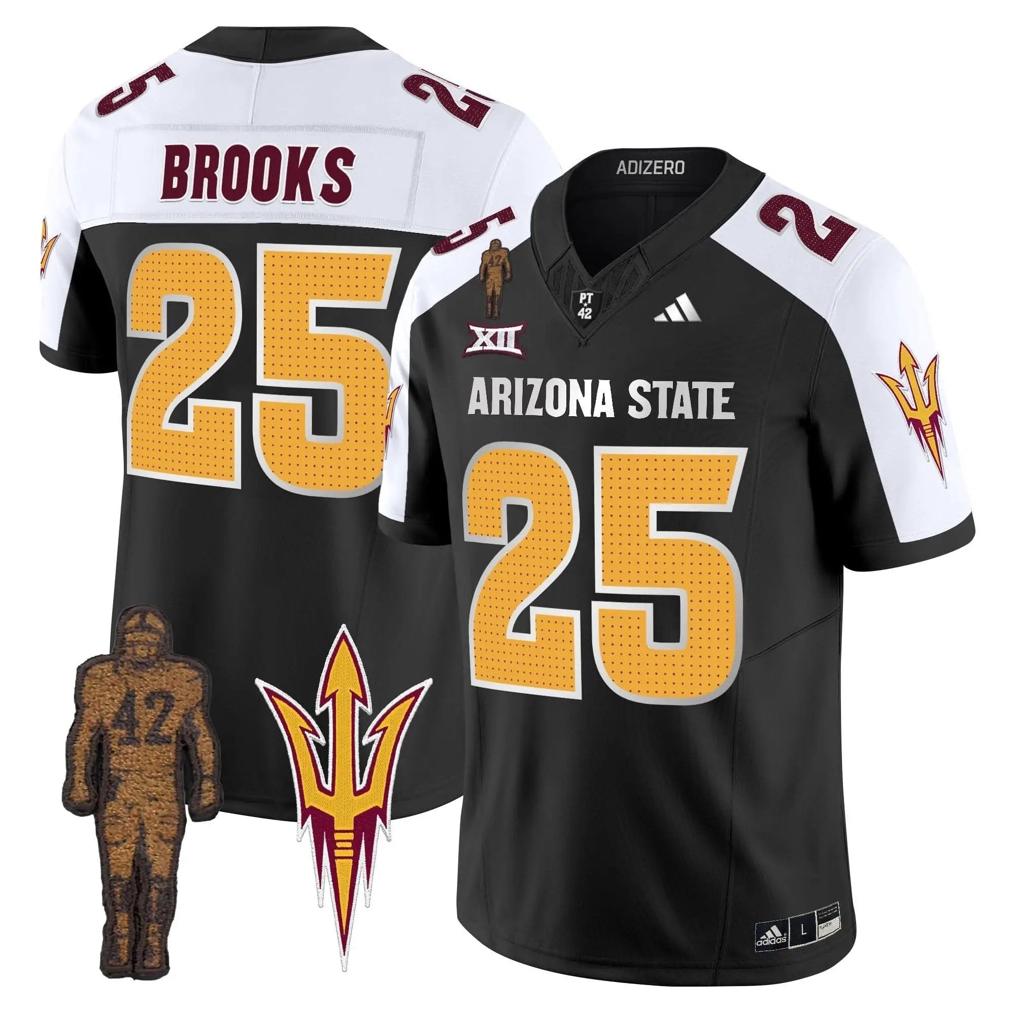ASSD 2024 Pat Tillman Honoring Patch Vapor Limited Jersey V2 by Arizona State Sun Devils