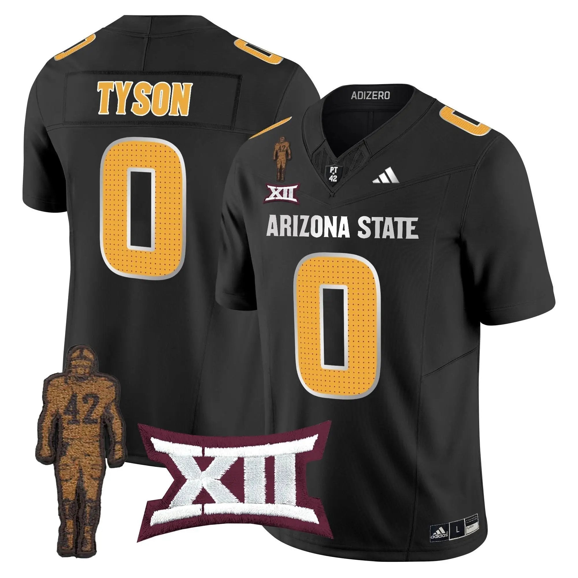 ASSD 2024 Pat Tillman Honoring Patch Vapor Limited Jersey V2 by Arizona State Sun Devils